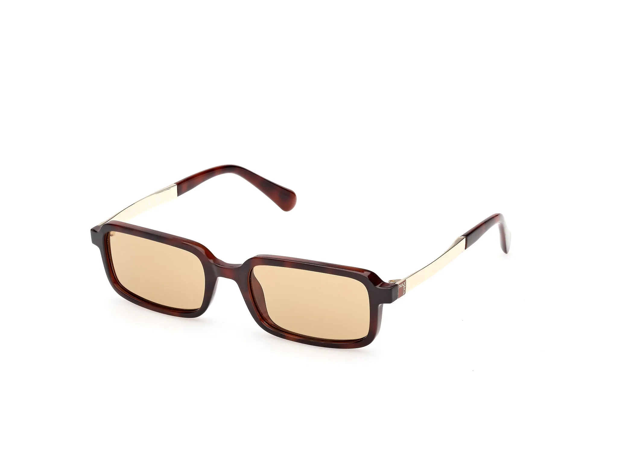 MAX&Co MO0159 52J Occhiali da sole Iniettato Havana Roviex Squadrata Normale - immagine 1