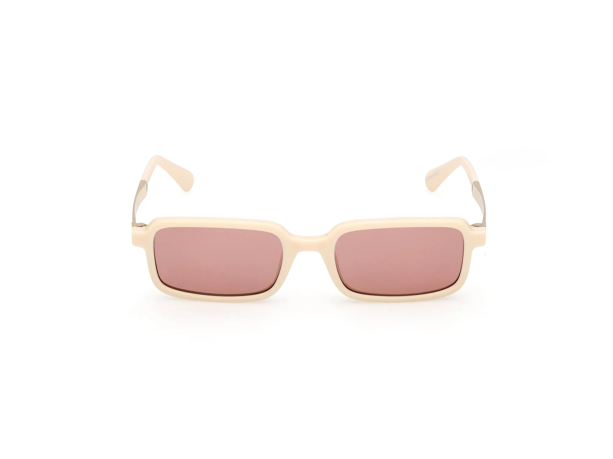 MAX&Co MO0159 21S Occhiali da sole Iniettato Bianco Bordeaux Squadrata Normale - immagine 2