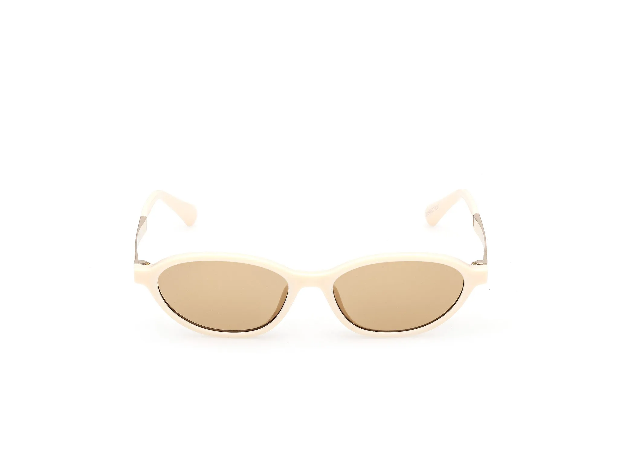 MAX&Co MO0158 21J Occhiali da sole Iniettato Bianco Roviex Rotonda Normale - immagine 2