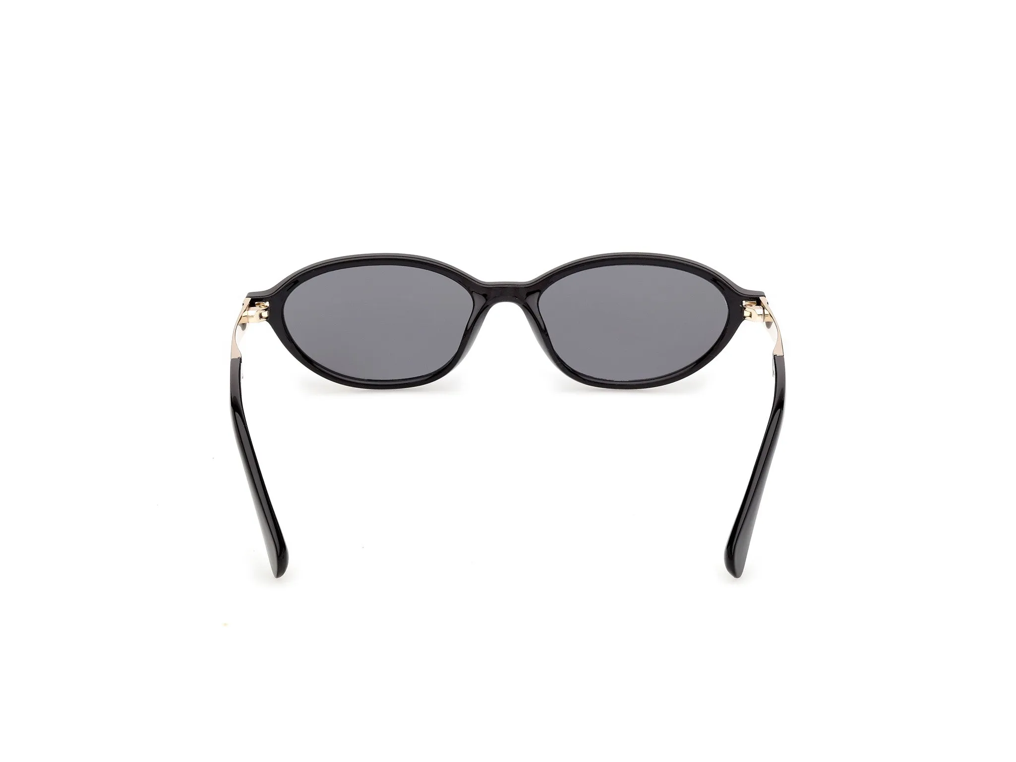 MAX&Co MO0158 01A Occhiali da sole Iniettato Nero Fumo Rotonda Normale - immagine 4