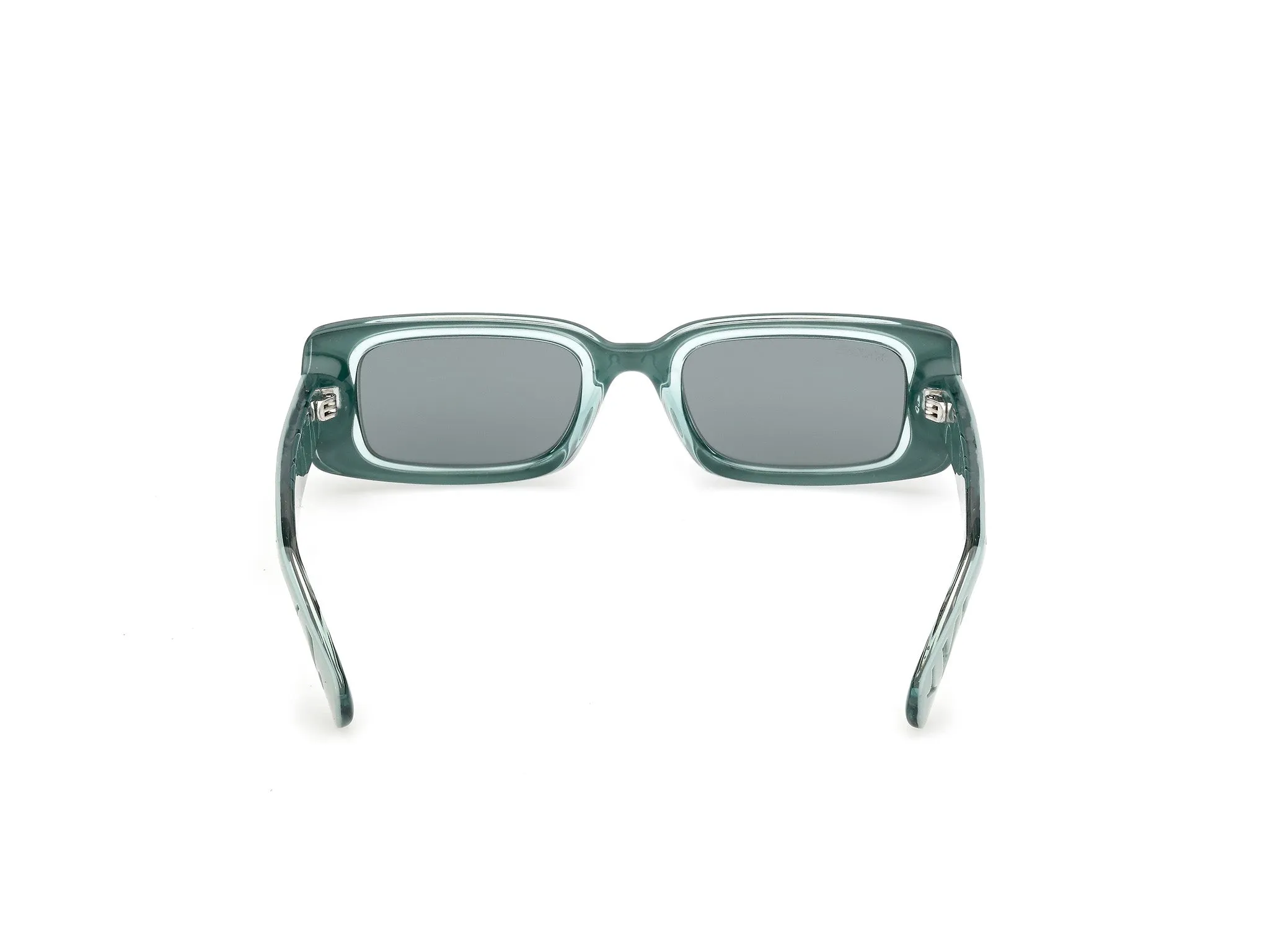 MAX&Co MO0156 93N Occhiali da sole Iniettato Verde Verde Squadrata Normale - immagine 4
