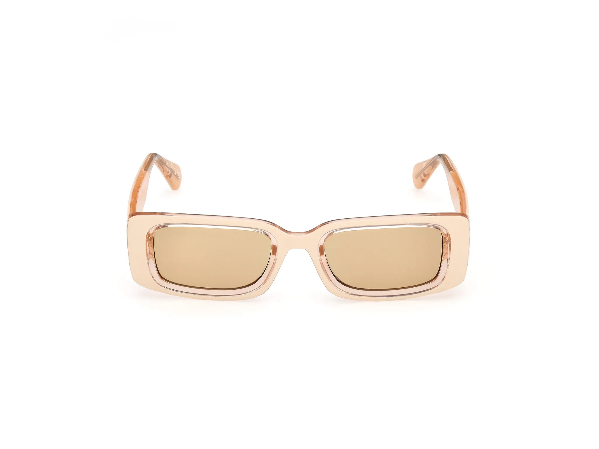 MAX&Co MO0156 21J Occhiali da sole Iniettato Bianco Roviex Squadrata Normale - immagine 2