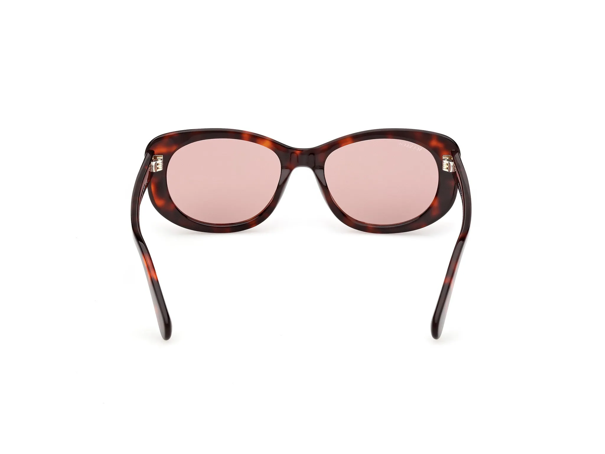 MAX&Co MO0155 52S Occhiali da sole Acetato Havana Bordeaux Farfalla Normale - immagine 4