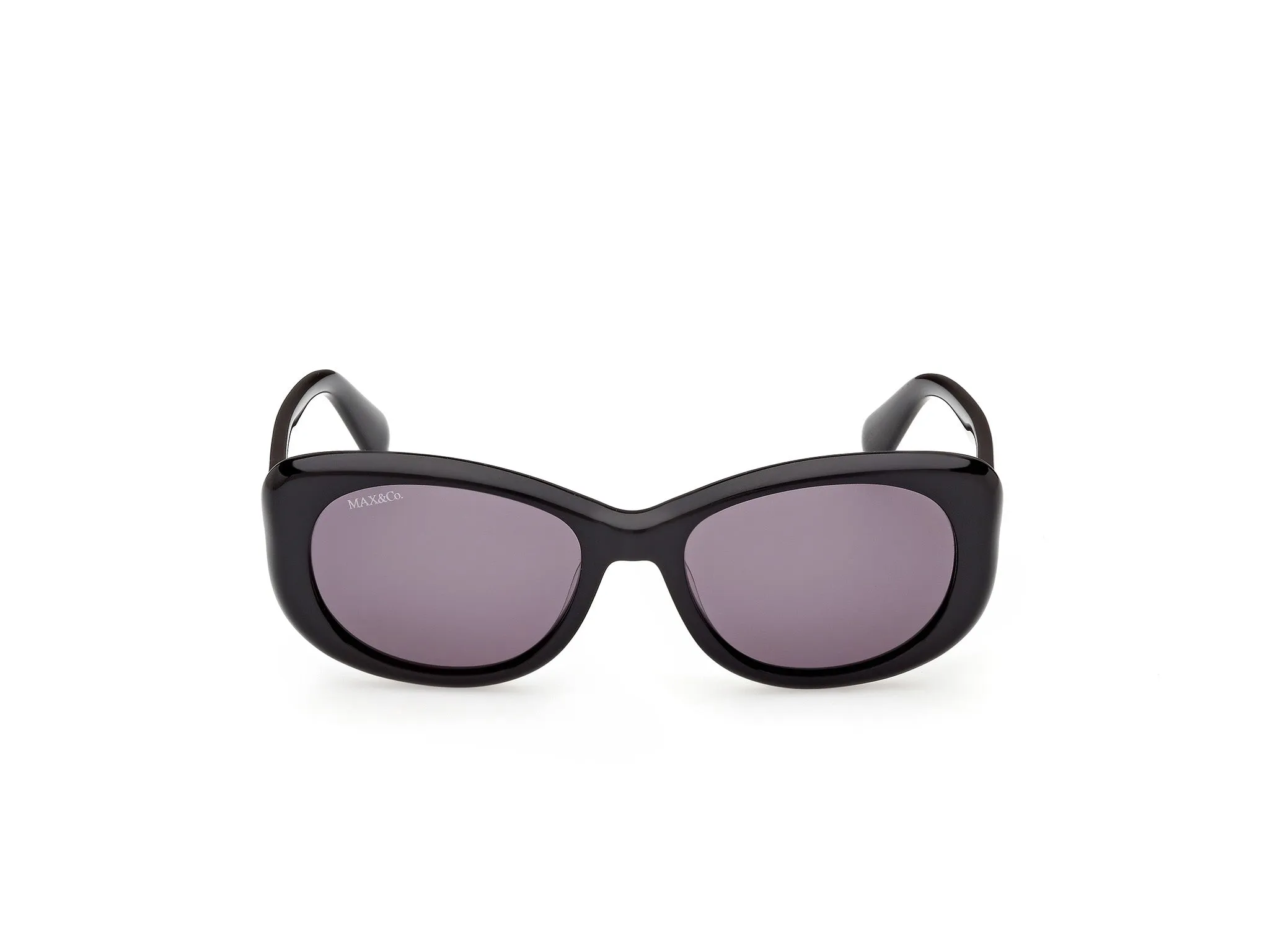 MAX&Co MO0155 01A Occhiali da sole Acetato Nero Fumo Farfalla Normale - immagine 2