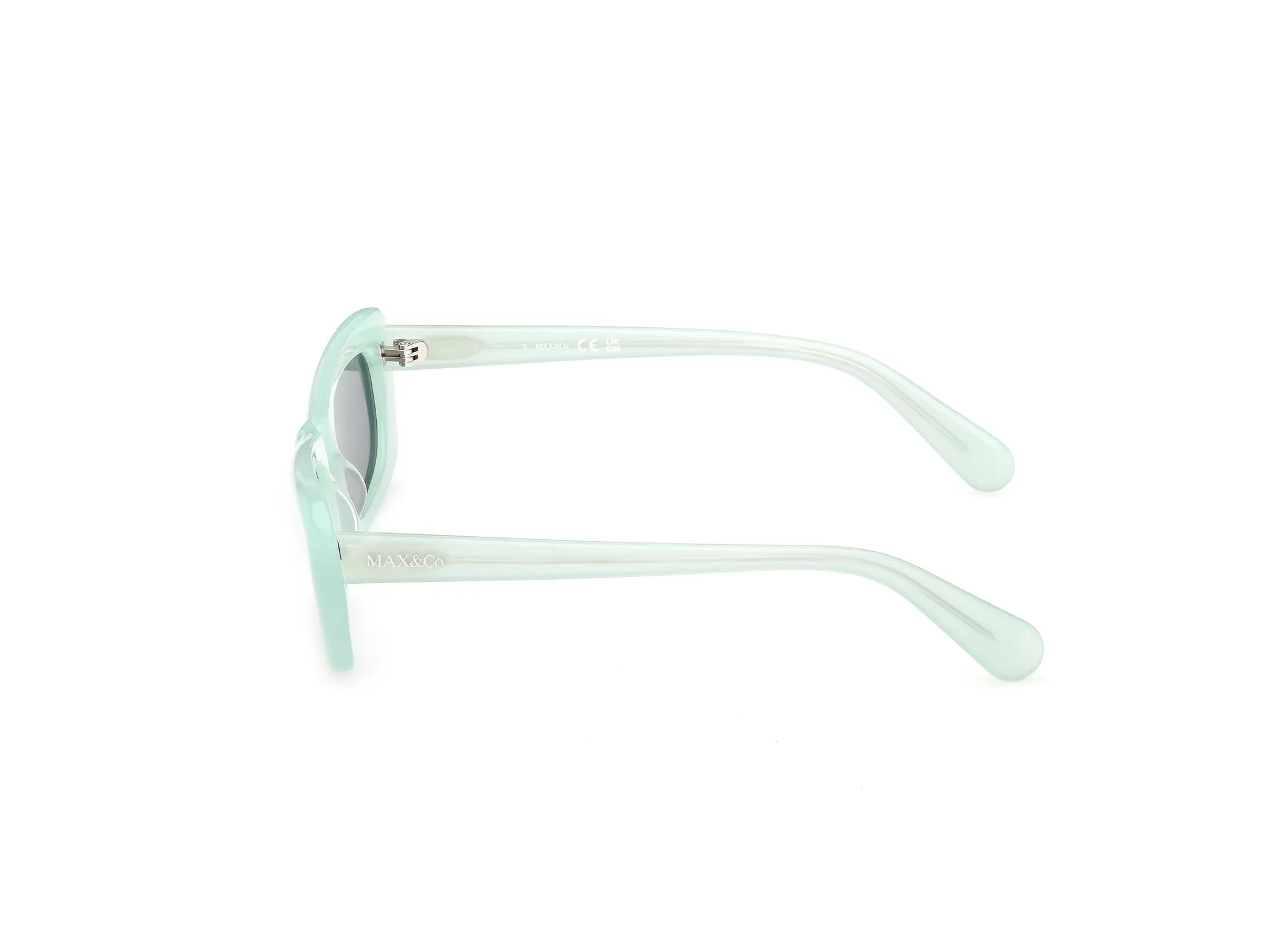MAX&Co MO0154 93N Occhiali da sole Acetato Verde Verde Farfalla Normale - immagine 3