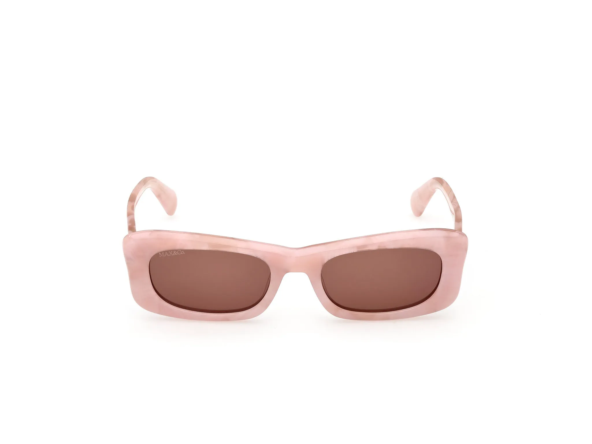 MAX&Co MO0154 74E Occhiali da sole Acetato Rosa Marrone Farfalla Normale - immagine 2