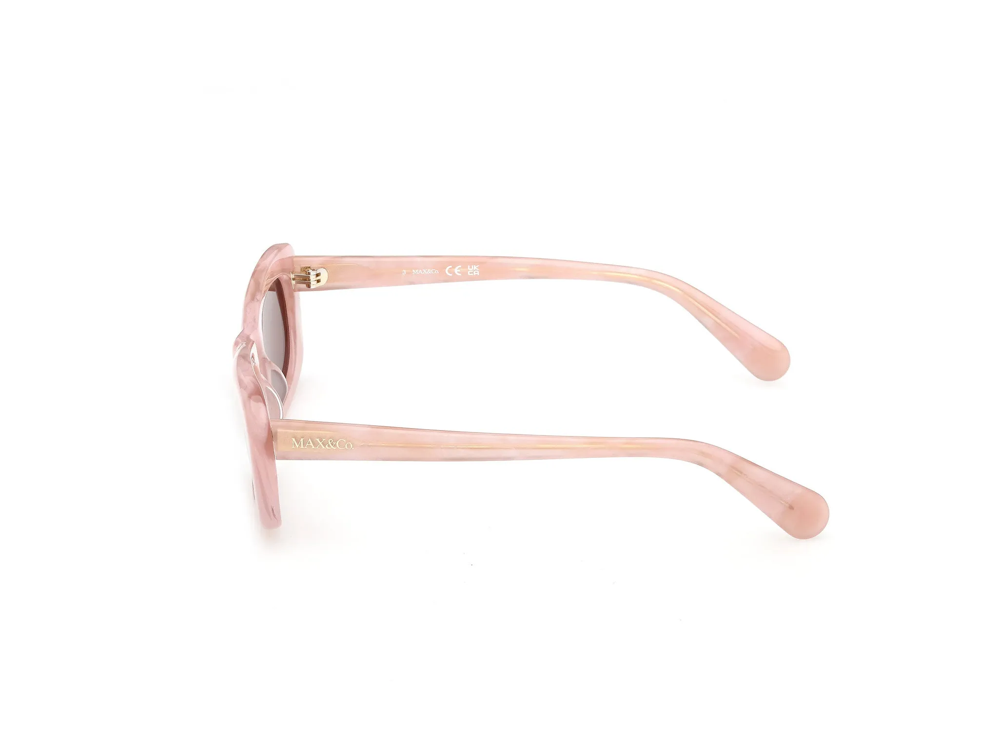 MAX&Co MO0154 74E Occhiali da sole Acetato Rosa Marrone Farfalla Normale - immagine 3