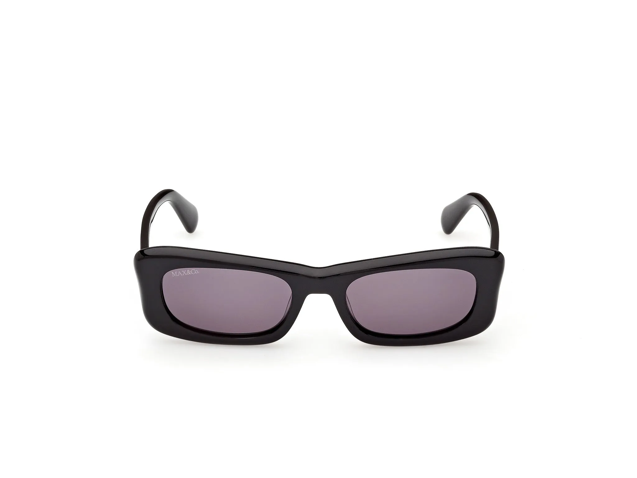 MAX&Co MO0154 01A Occhiali da sole Acetato Nero Fumo Farfalla Normale - immagine 2