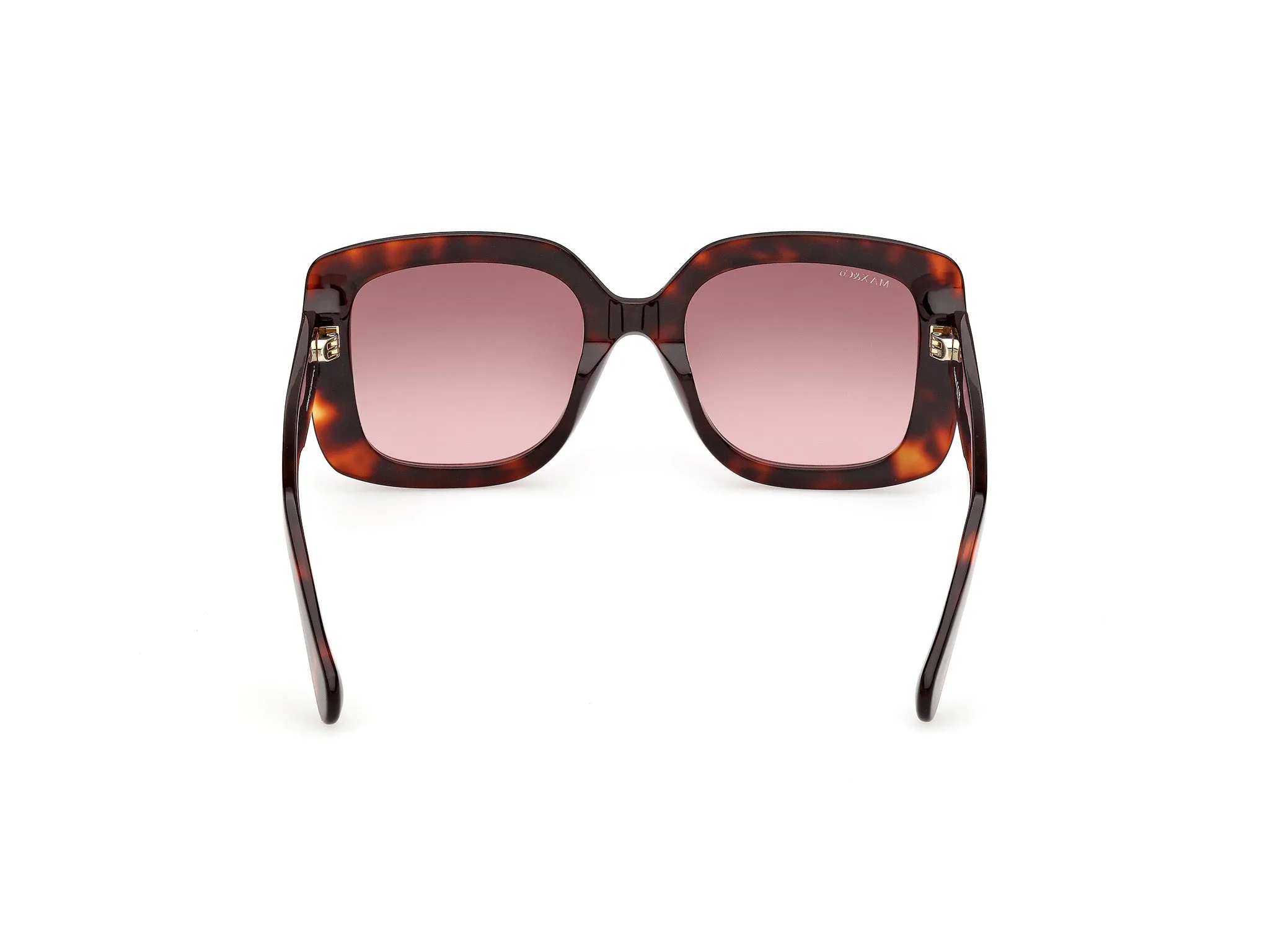 MAX&Co MO0153 52F Occhiali da sole Acetato Havana Marrone Squadrata Normale - immagine 4