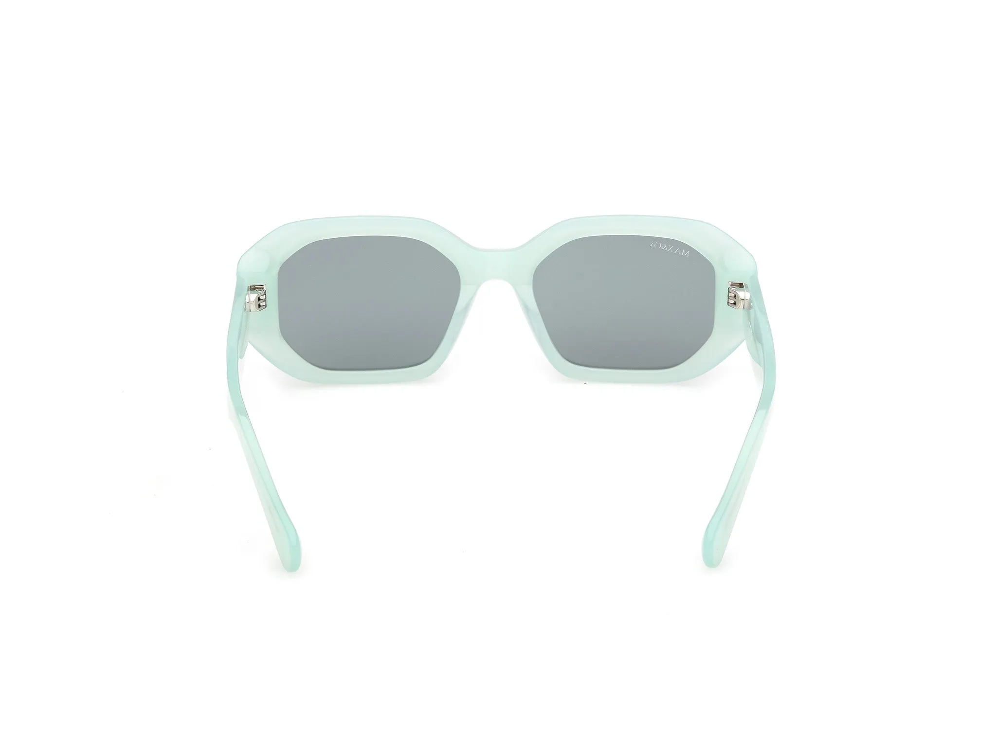 MAX&Co MO0152 93N Occhiali da sole Acetato Verde Verde Geometrica Normale - immagine 4