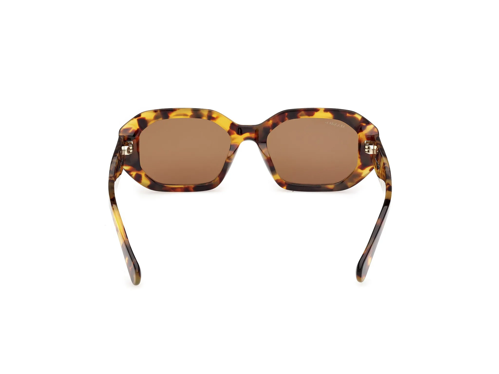 MAX&Co MO0152 53E Occhiali da sole Acetato Havana Marrone Geometrica Normale - immagine 4