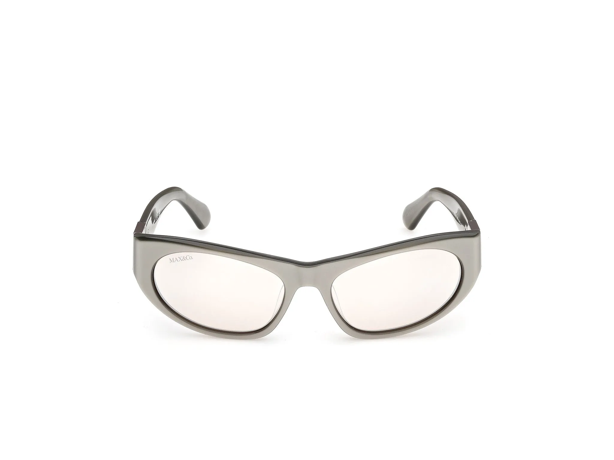 MAX&Co MO0151 59G Occhiali da sole Acetato Beige Marrone Cat Eye Normale - immagine 2