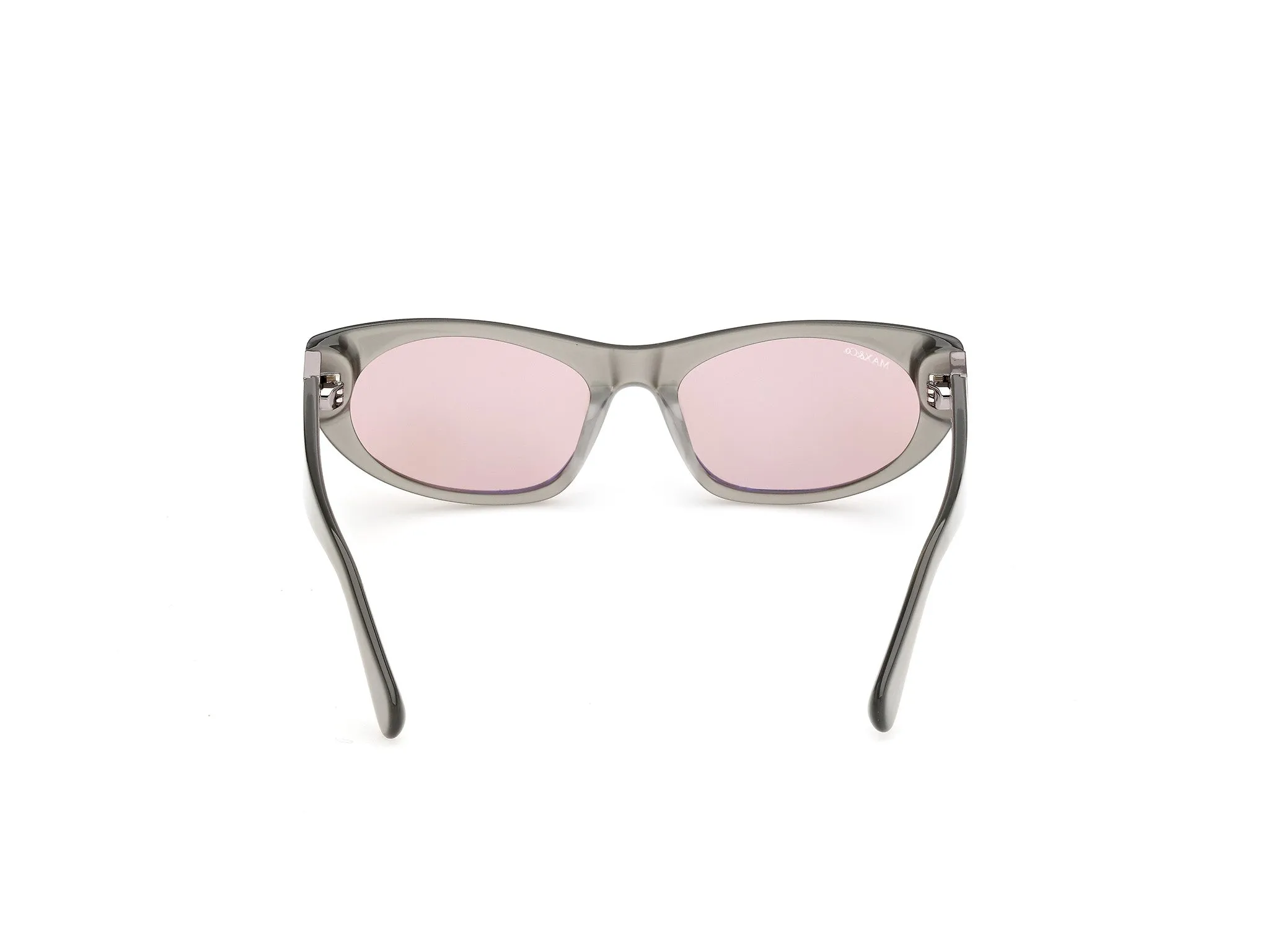 MAX&Co MO0151 59G Occhiali da sole Acetato Beige Marrone Cat Eye Normale - immagine 4