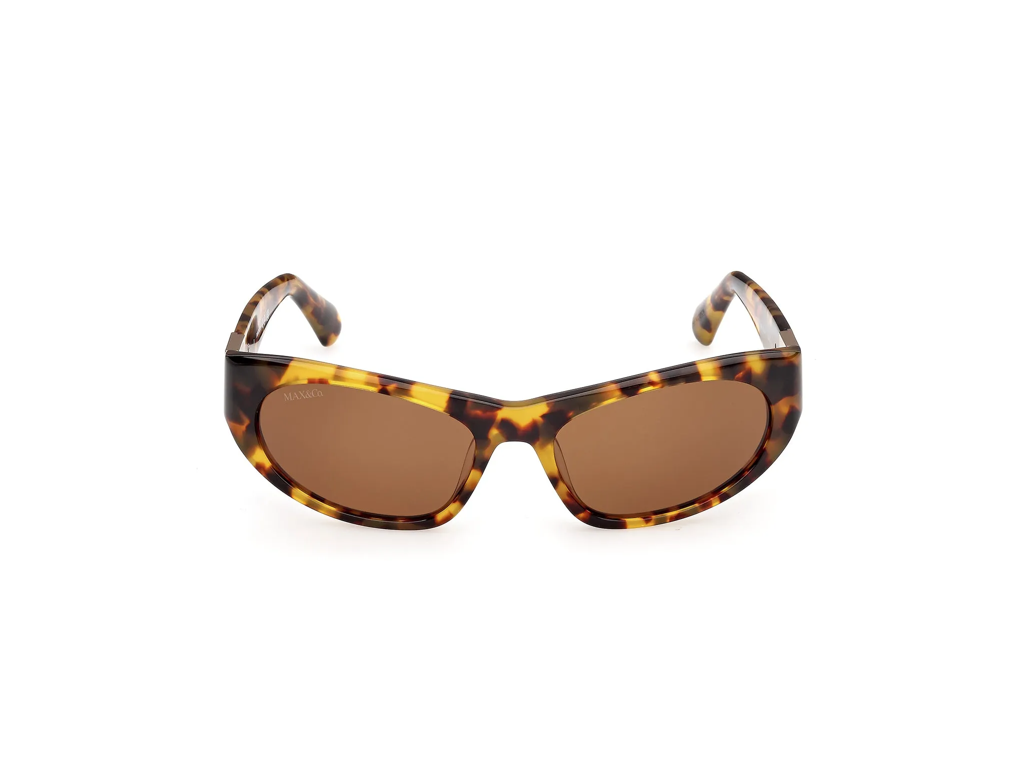 MAX&Co MO0151 53E Occhiali da sole Acetato Havana Marrone Cat Eye Normale - immagine 2