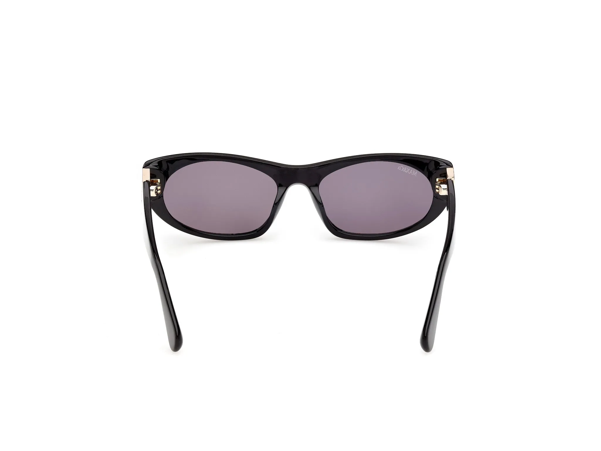 MAX&Co MO0151 01A Occhiali da sole Acetato Nero Fumo Cat Eye Normale - immagine 4