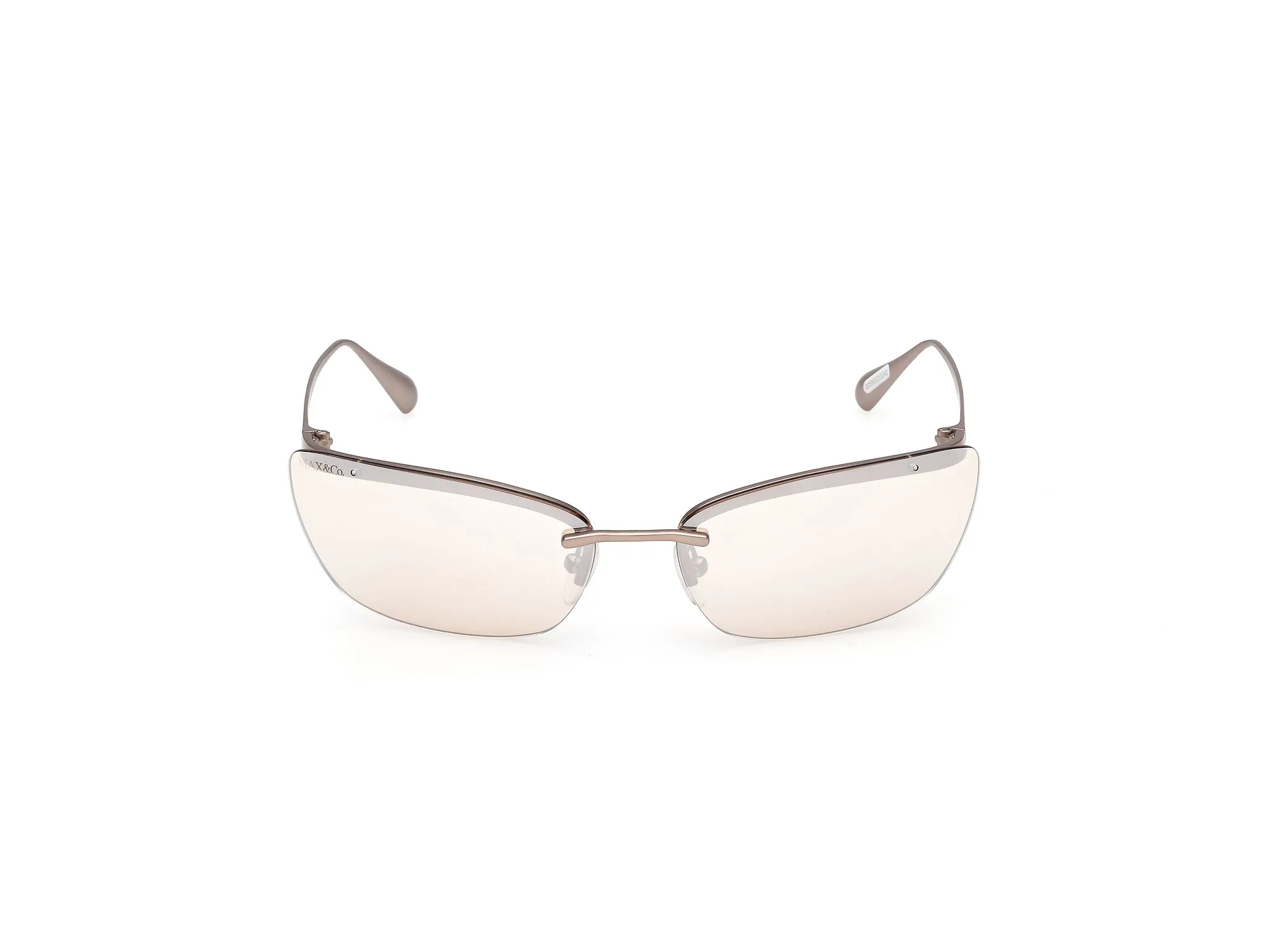 MAX&Co MO0150 38G Occhiali da sole Metallo Bronzo Marrone Farfalla Normale - immagine 2