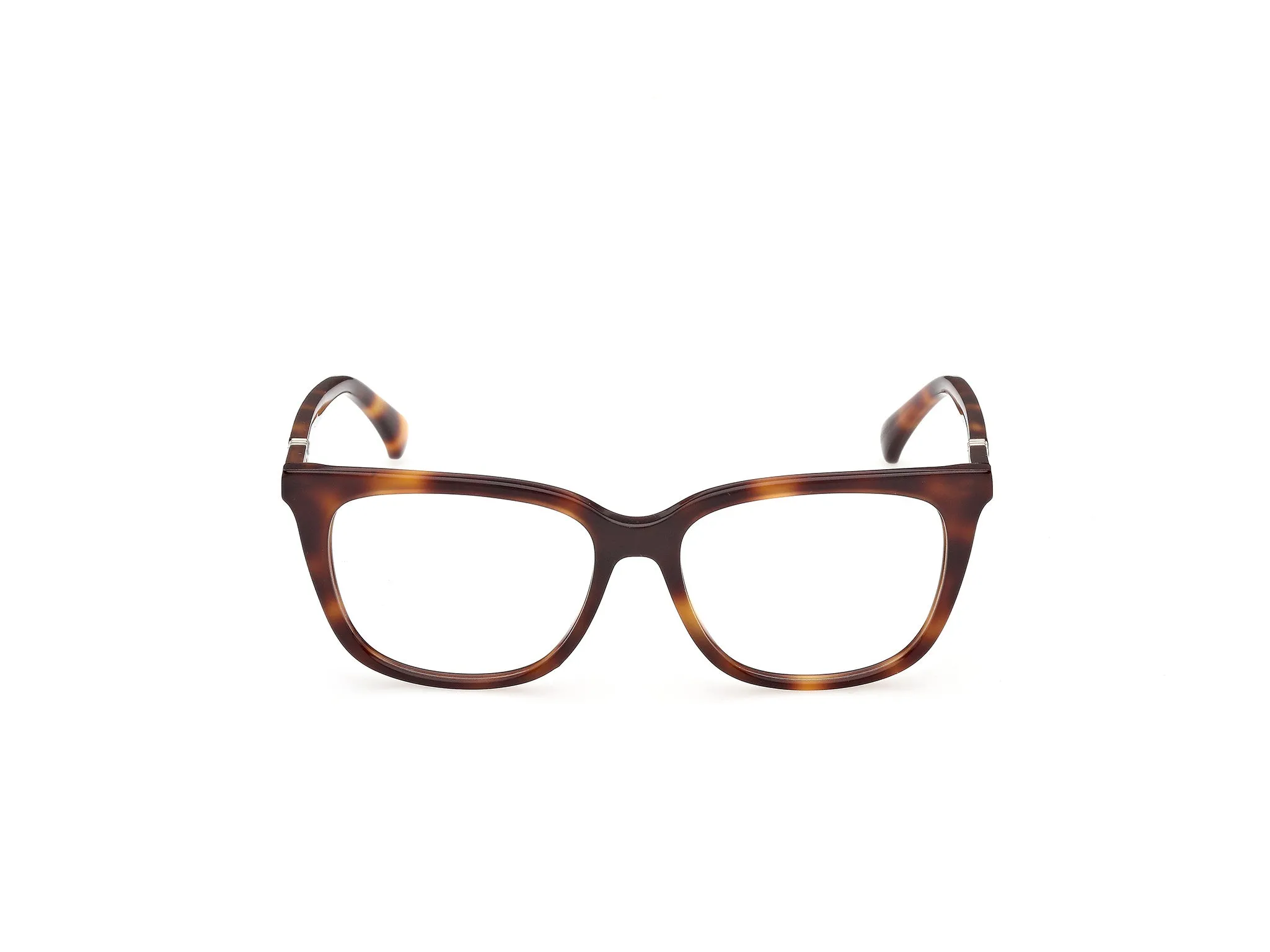 Max Mara MM5239 052 Montature da vista Acetato Havana Rotonda Normale - immagine 2