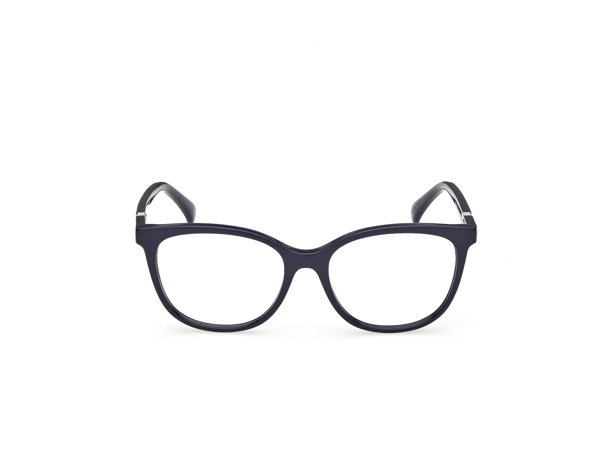 Max Mara MM5238 090 Montature da vista Acetato Blu Rotonda Normale - immagine 2