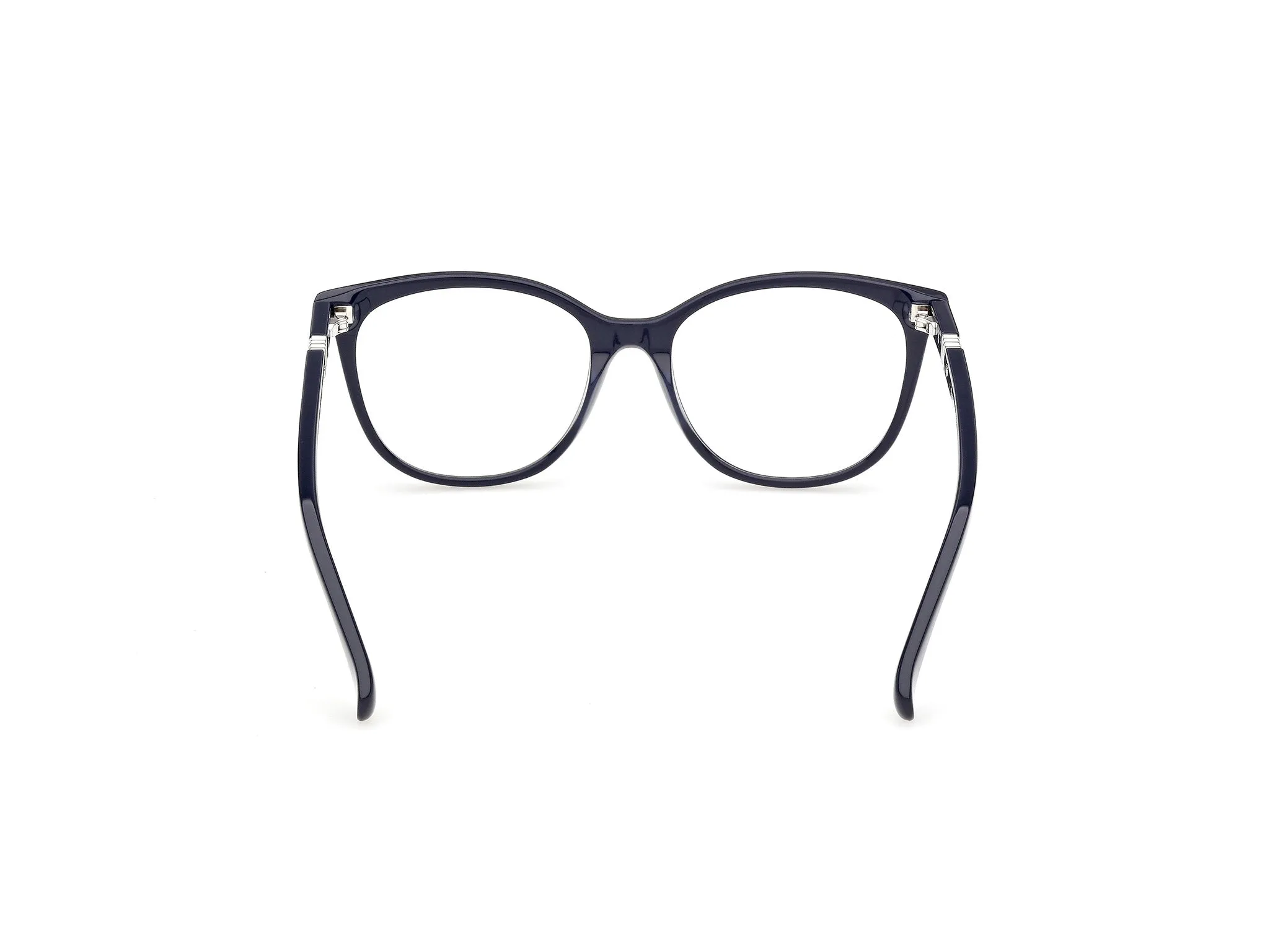 Max Mara MM5238 090 Montature da vista Acetato Blu Rotonda Normale - immagine 4