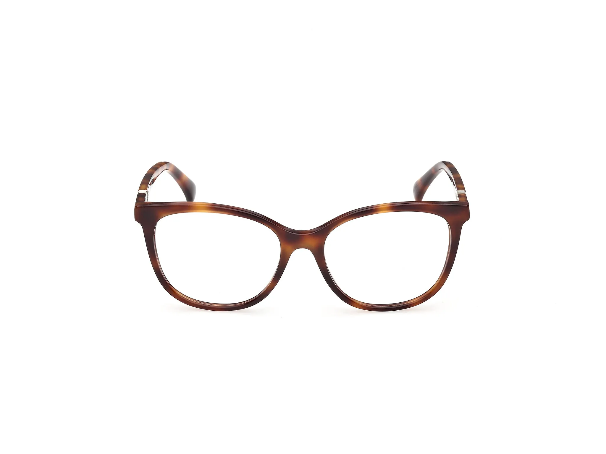 Max Mara MM5238 052 Montature da vista Acetato Havana Rotonda Normale - immagine 2