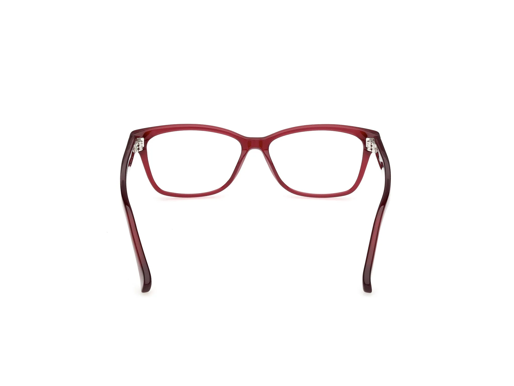 Max Mara MM5237 069 Montature da vista Acetato Bordeaux Squadrata Normale - immagine 4