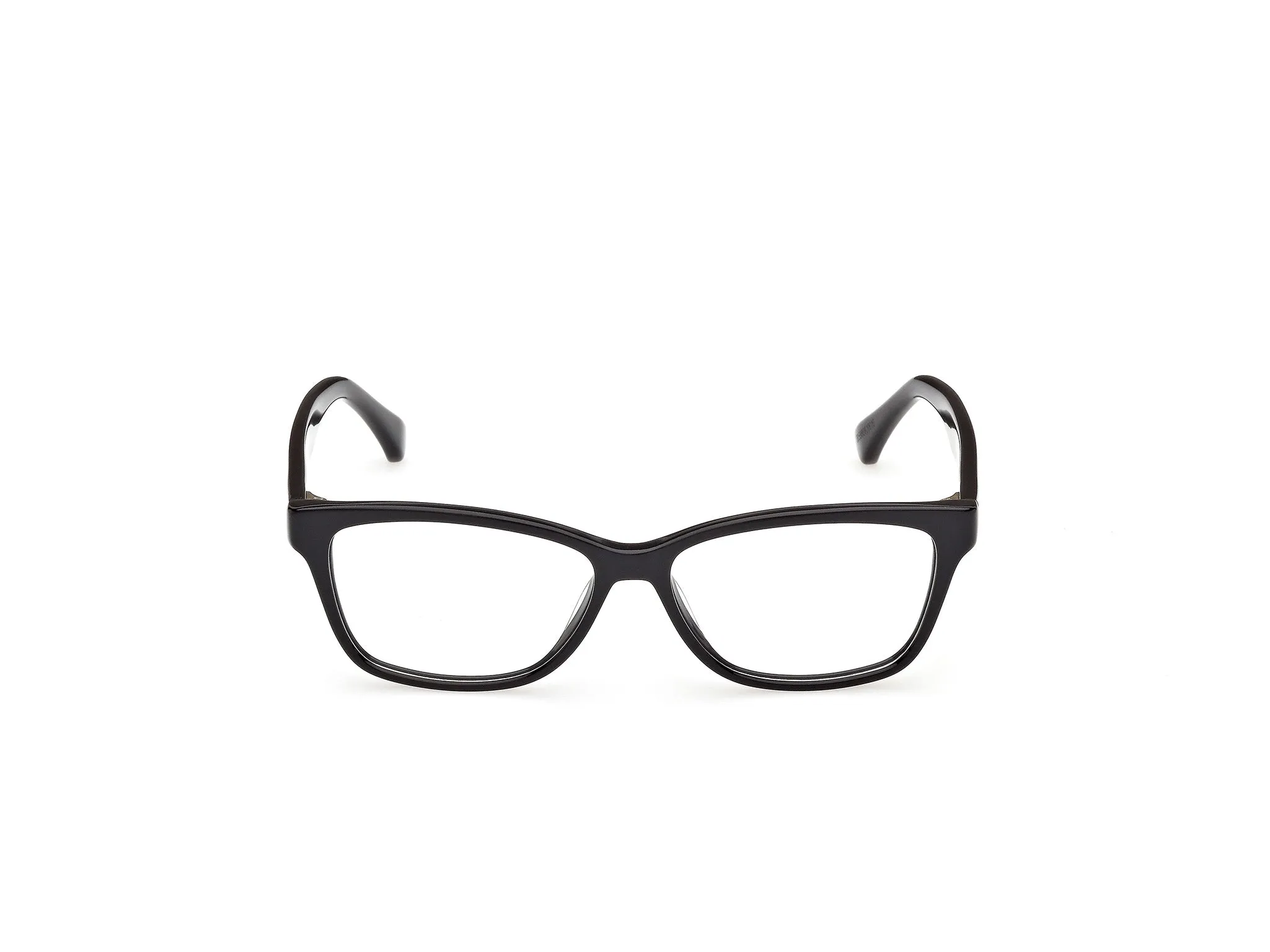 Max Mara MM5237 001 Montature da vista Acetato Nero Squadrata Normale - immagine 2