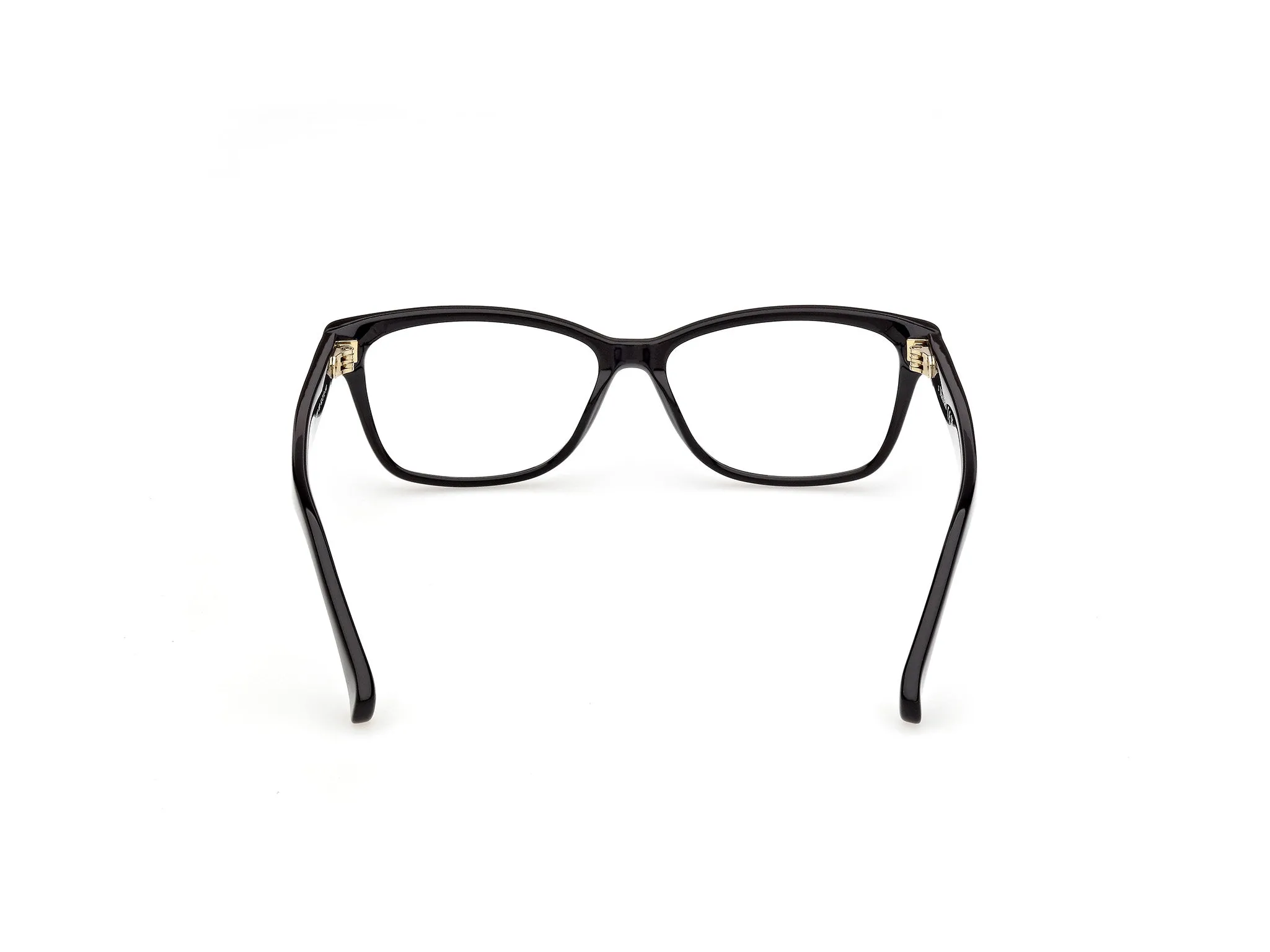 Max Mara MM5237 001 Montature da vista Acetato Nero Squadrata Normale - immagine 4