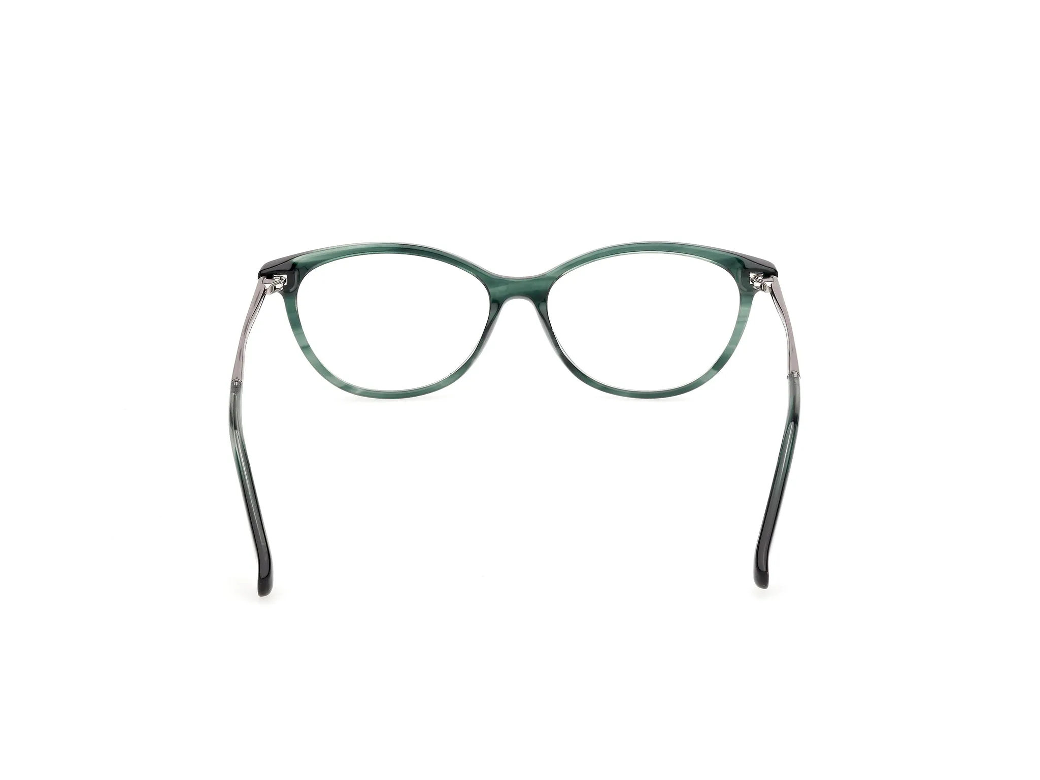 Max Mara MM5236 098 Montature da vista Acetato Verde Rotonda Normale - immagine 4