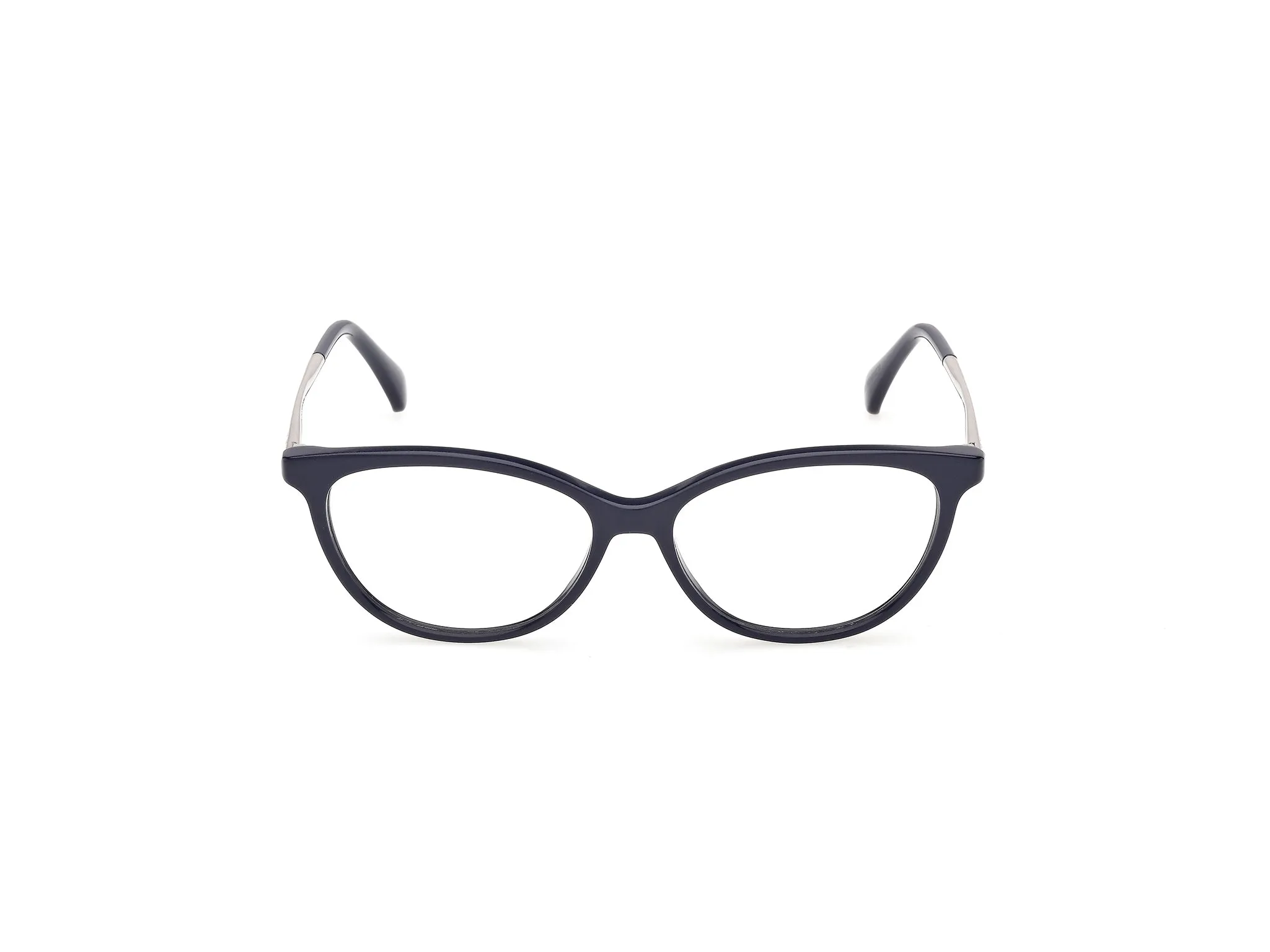 Max Mara MM5236 090 Montature da vista Acetato Blu Rotonda Normale - immagine 2