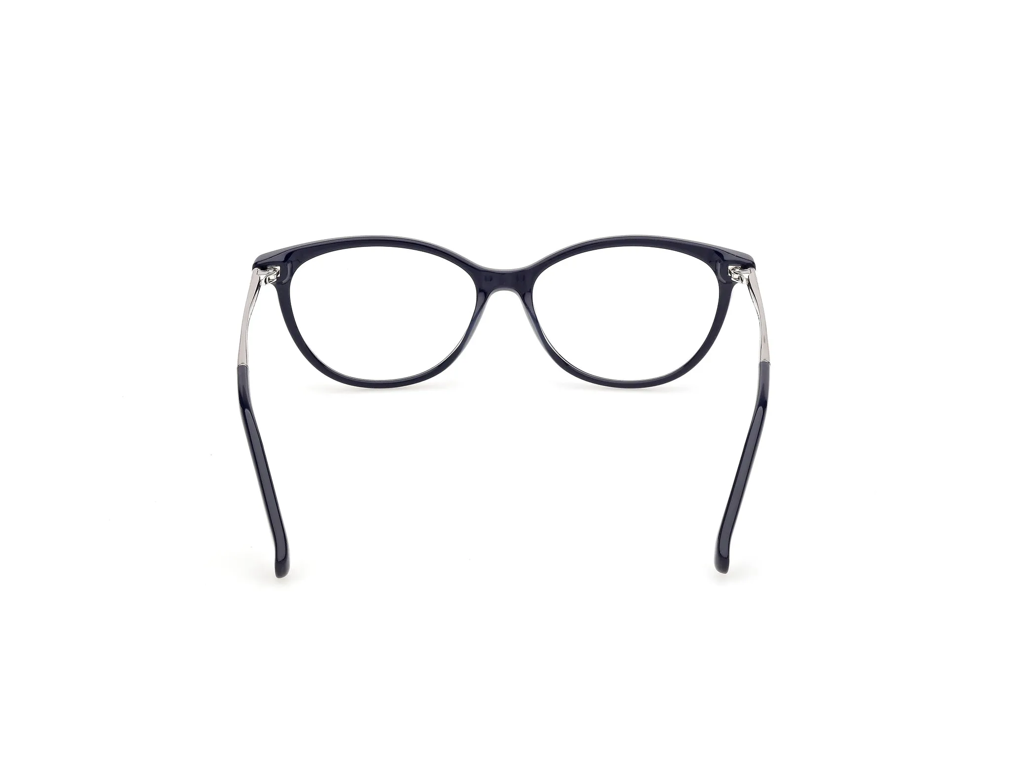 Max Mara MM5236 090 Montature da vista Acetato Blu Rotonda Normale - immagine 4