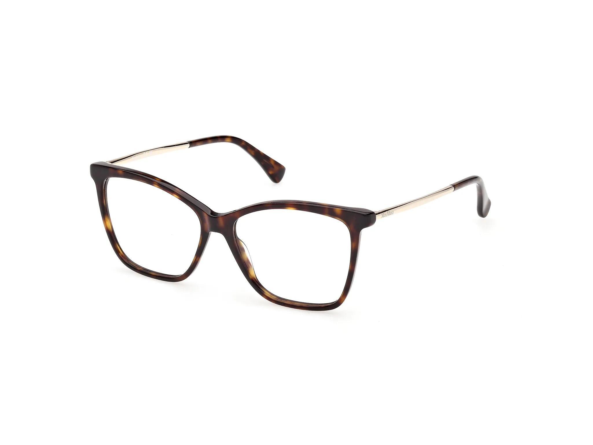 Max Mara MM5235 052 Montature da vista Acetato Havana Rotonda Normale - immagine 1