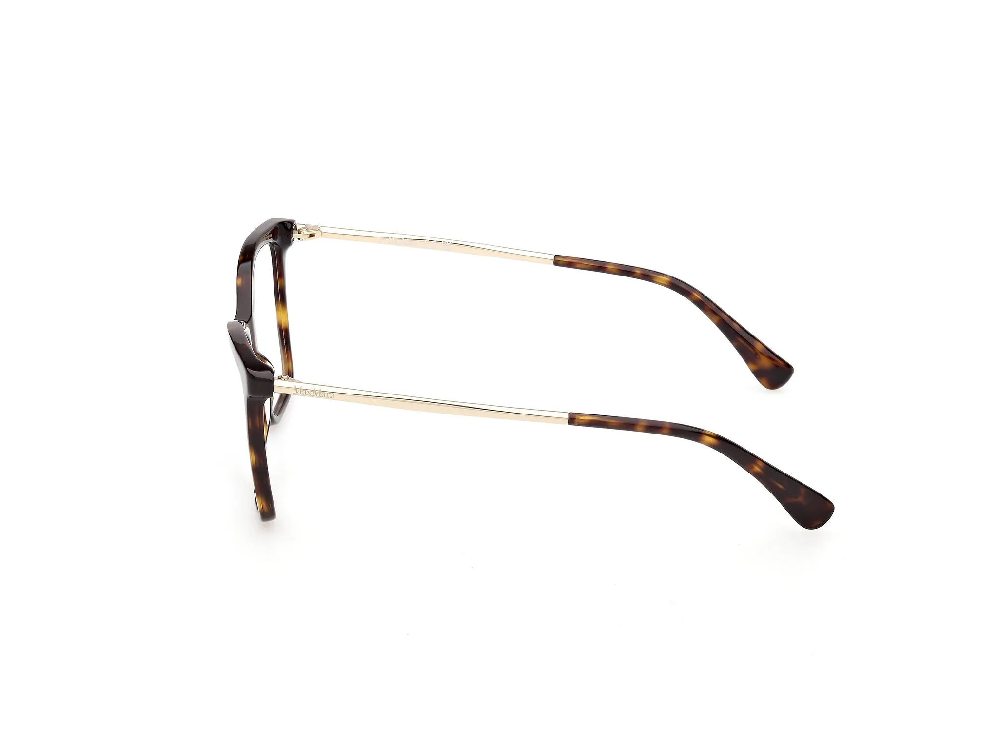 Max Mara MM5235 052 Montature da vista Acetato Havana Rotonda Normale - immagine 3