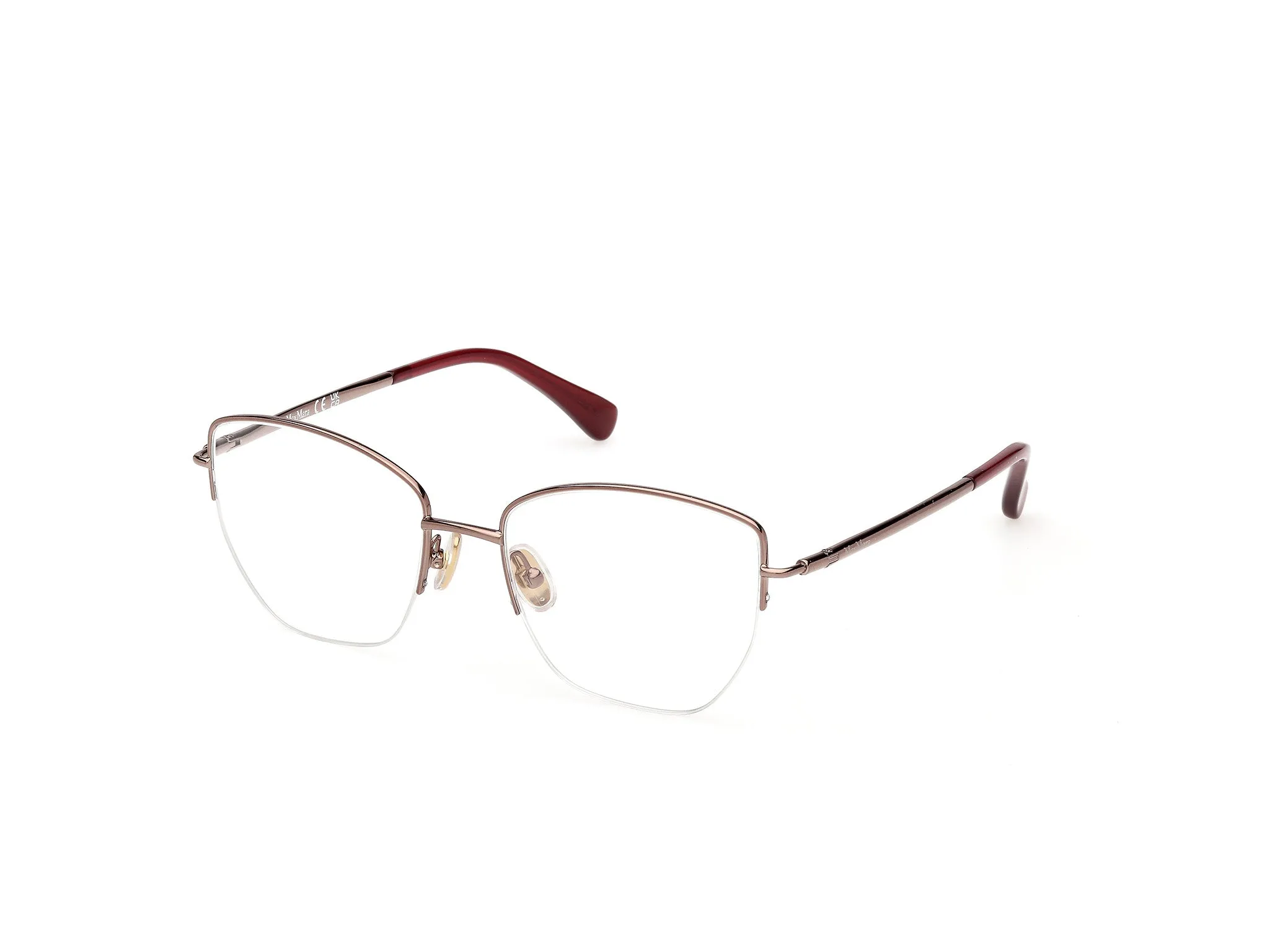 Max Mara MM5234 036 Montature da vista Metallo Bronzo Geometrica Normale - immagine 1