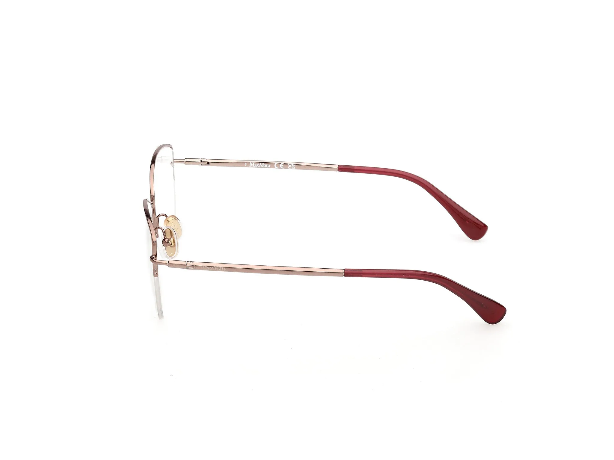 Max Mara MM5234 036 Montature da vista Metallo Bronzo Geometrica Normale - immagine 3