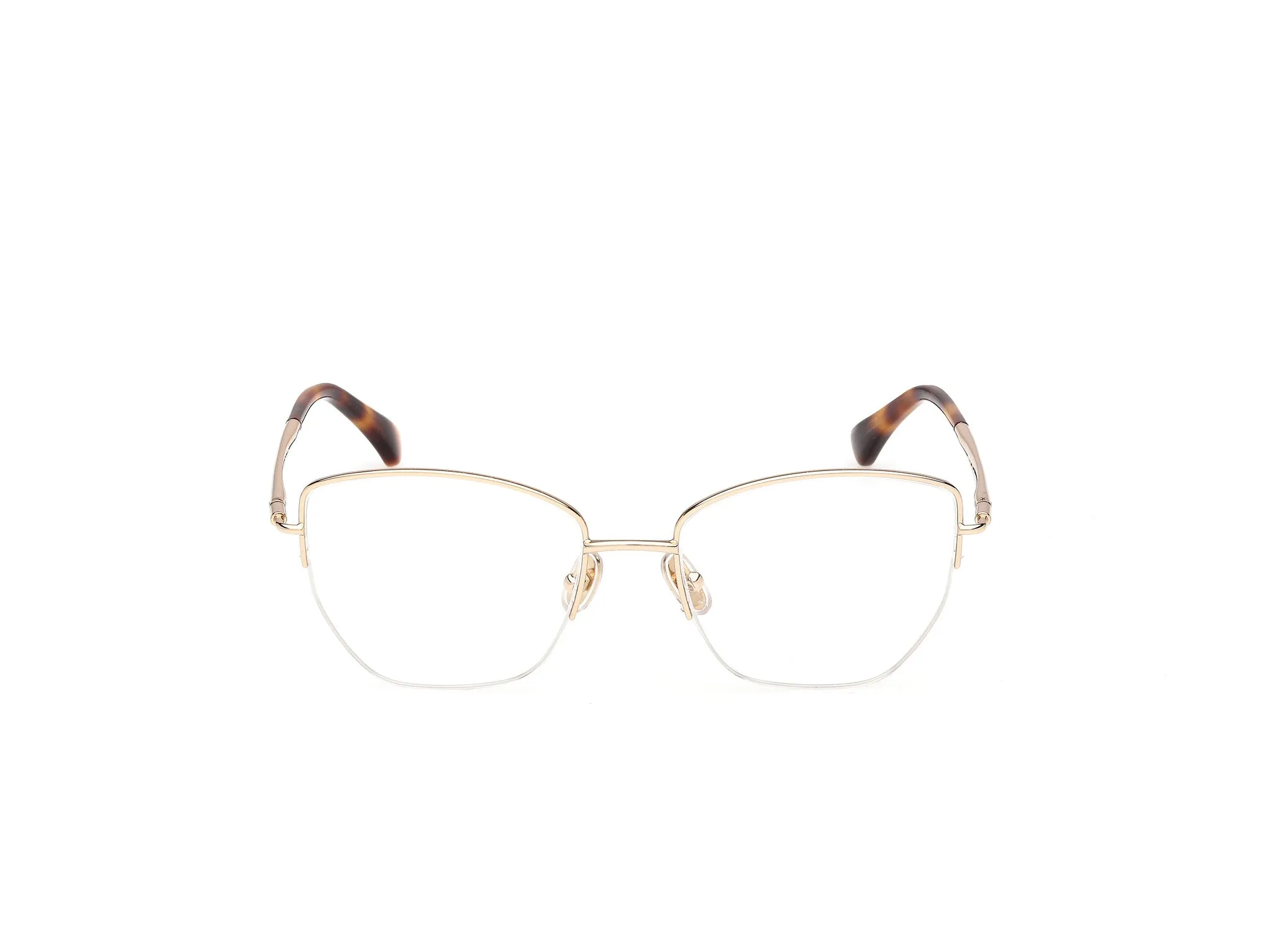 Max Mara MM5234 032 Montature da vista Metallo Oro Geometrica Normale - immagine 2