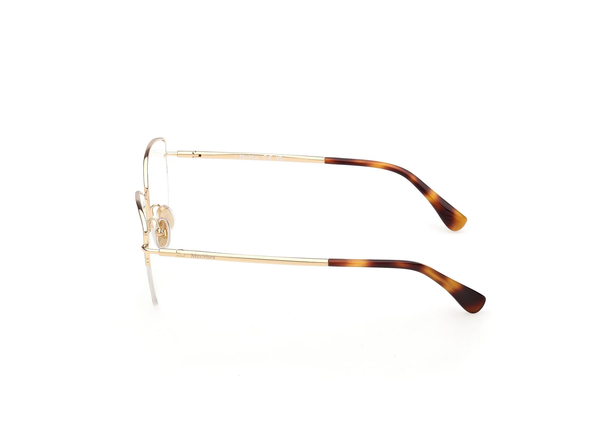 Max Mara MM5234 032 Montature da vista Metallo Oro Geometrica Normale - immagine 3