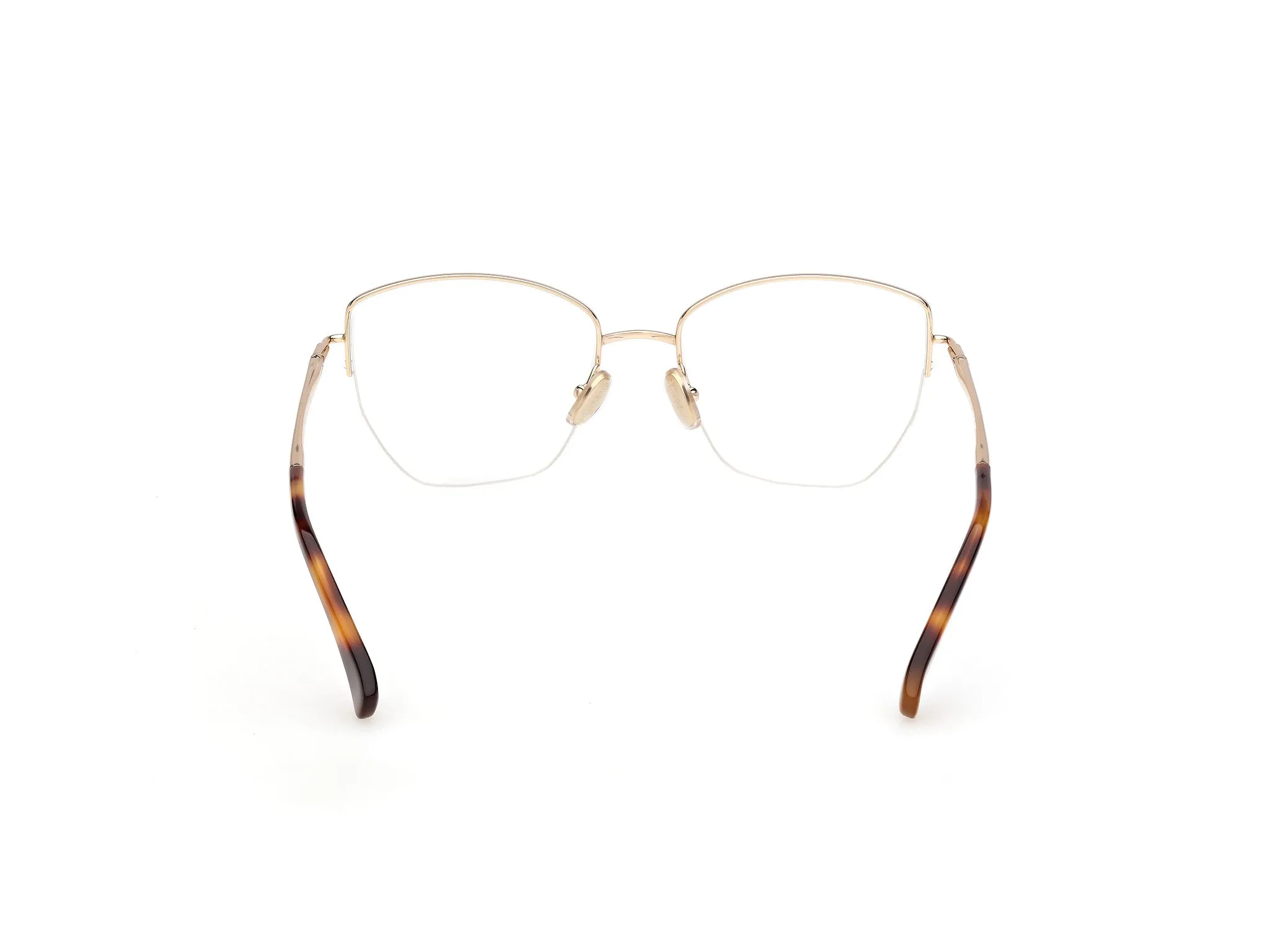 Max Mara MM5234 032 Montature da vista Metallo Oro Geometrica Normale - immagine 4