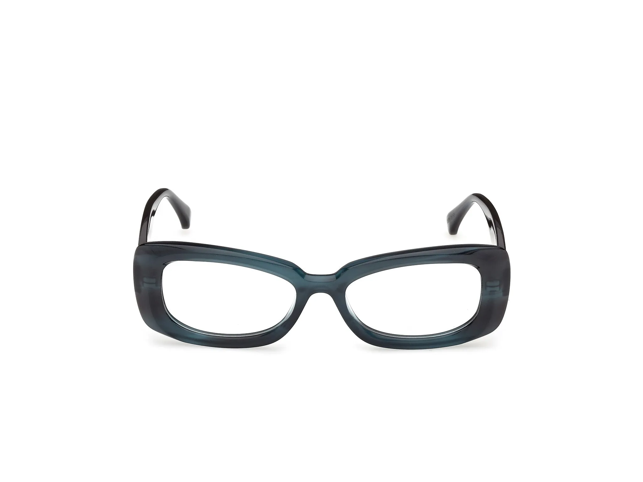 Max Mara MM5233 064 Montature da vista Acetato Marrone Squadrata Normale - immagine 2
