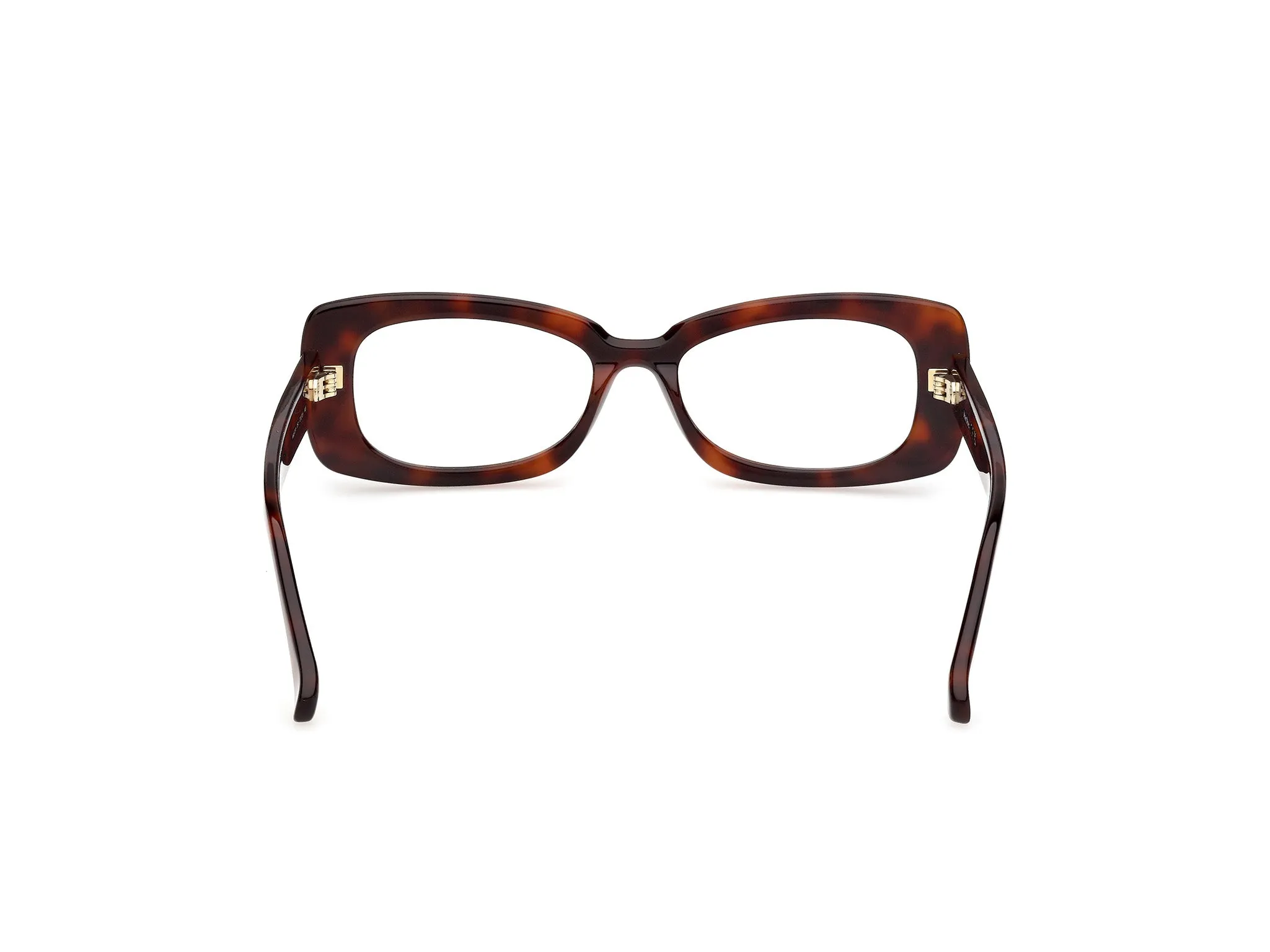 Max Mara MM5233 052 Montature da vista Acetato Havana Squadrata Normale - immagine 4