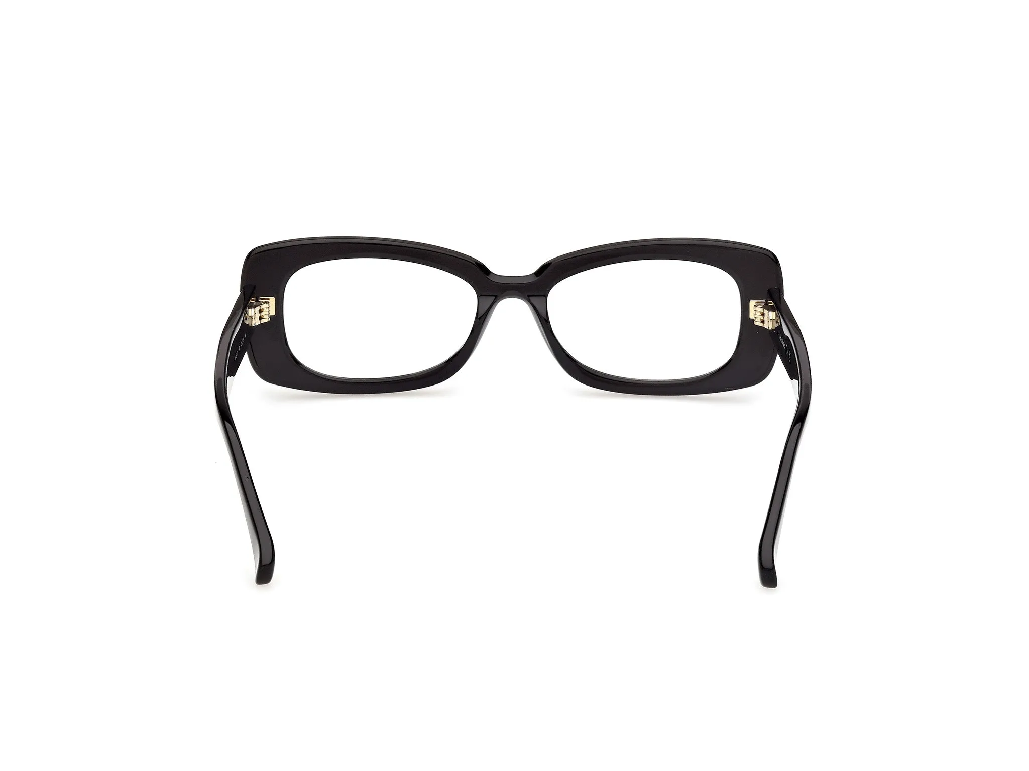 Max Mara MM5233 001 Montature da vista Acetato Nero Squadrata Normale - immagine 4