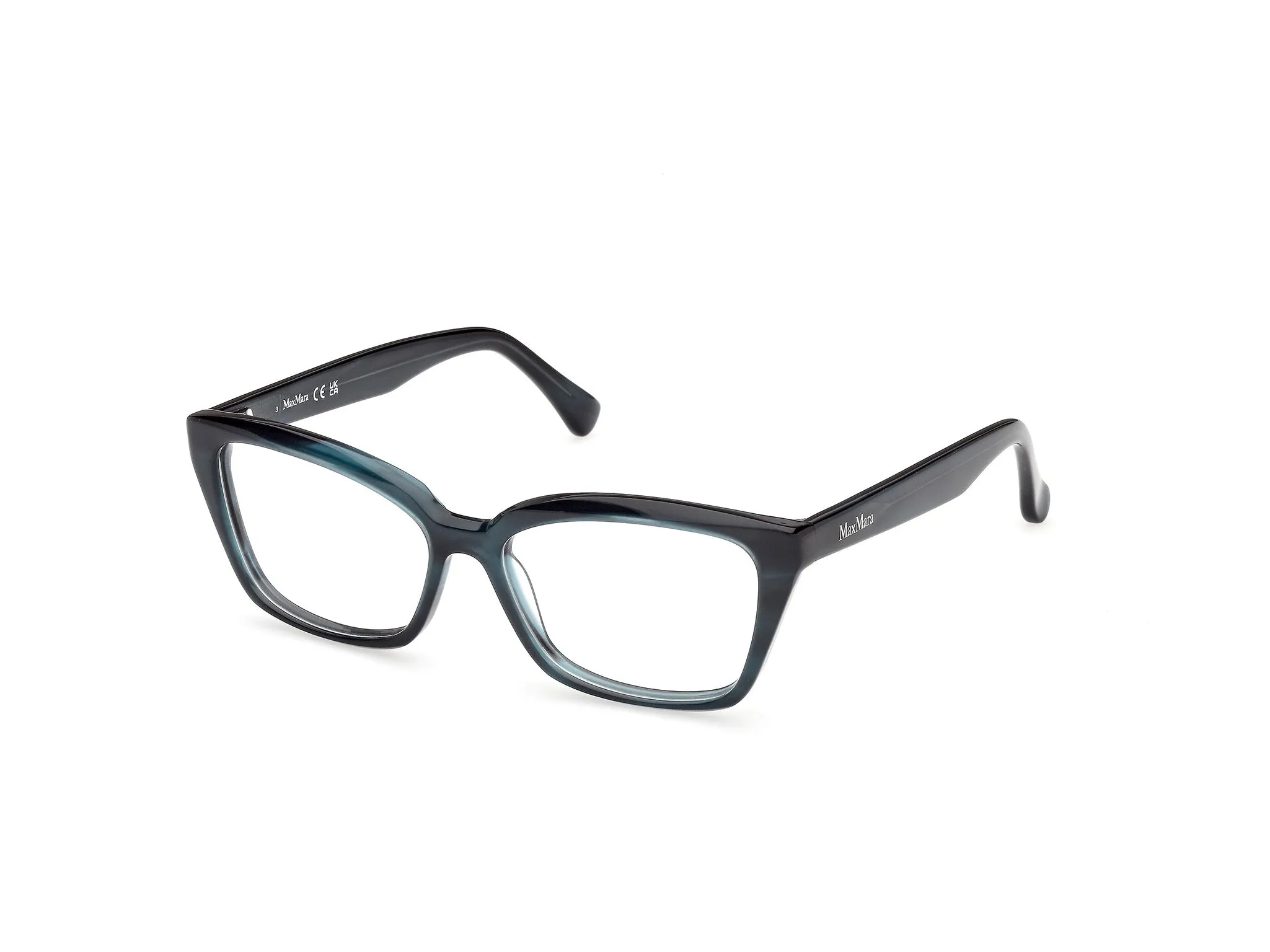 Max Mara MM5232 064 Montature da vista Acetato Marrone Cat Eye Normale - immagine 1