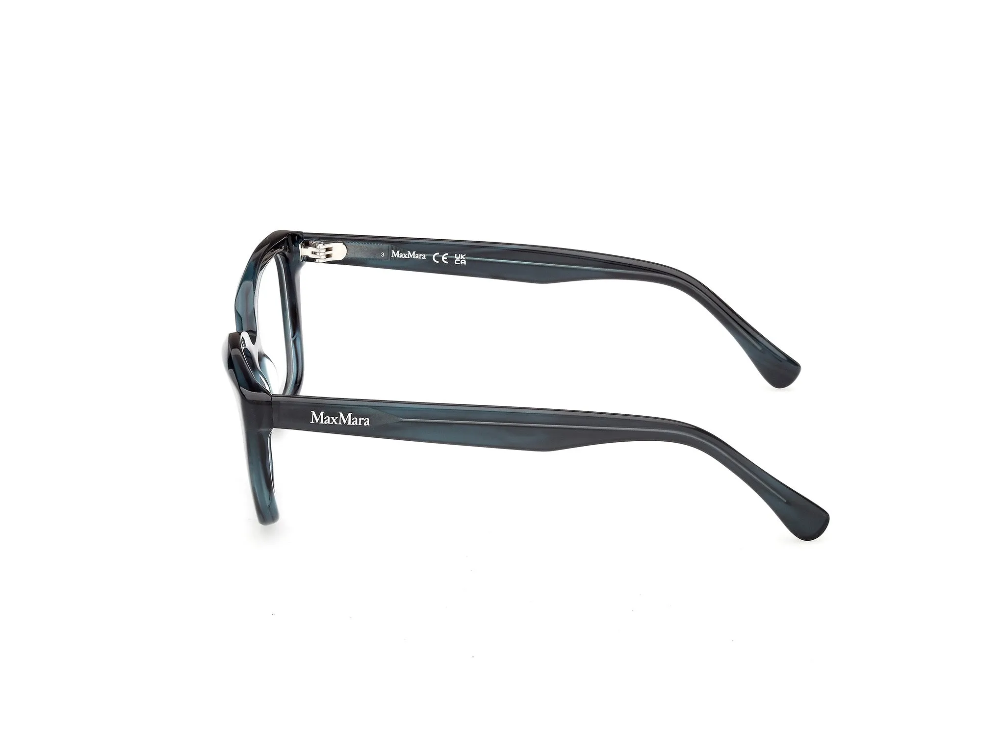Max Mara MM5232 064 Montature da vista Acetato Marrone Cat Eye Normale - immagine 3