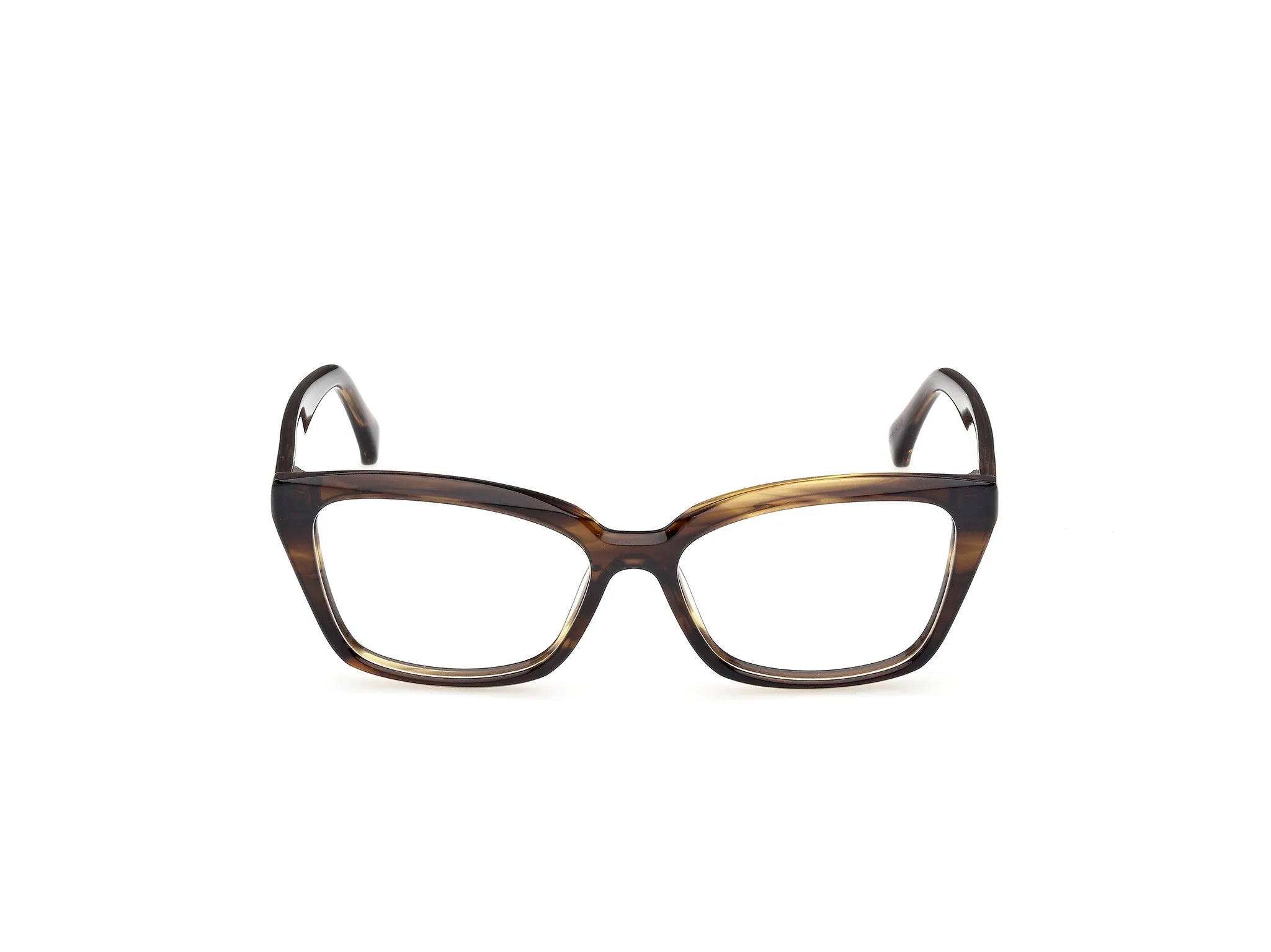 Max Mara MM5232 061 Montature da vista Acetato Marrone Cat Eye Normale - immagine 2