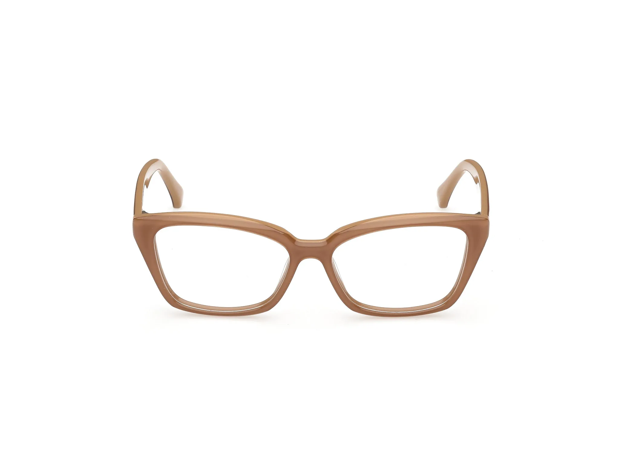 Max Mara MM5232 046 Montature da vista Acetato Marrone Cat Eye Normale - immagine 2