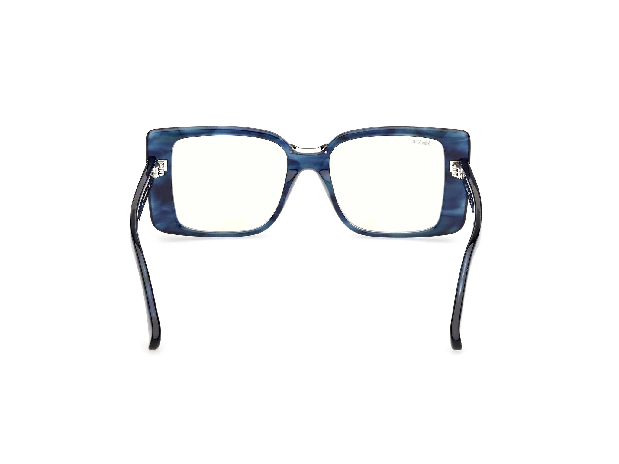 Max Mara MM5231-B 092 Montature da vista Acetato Azzurro Squadrata Normale - immagine 4