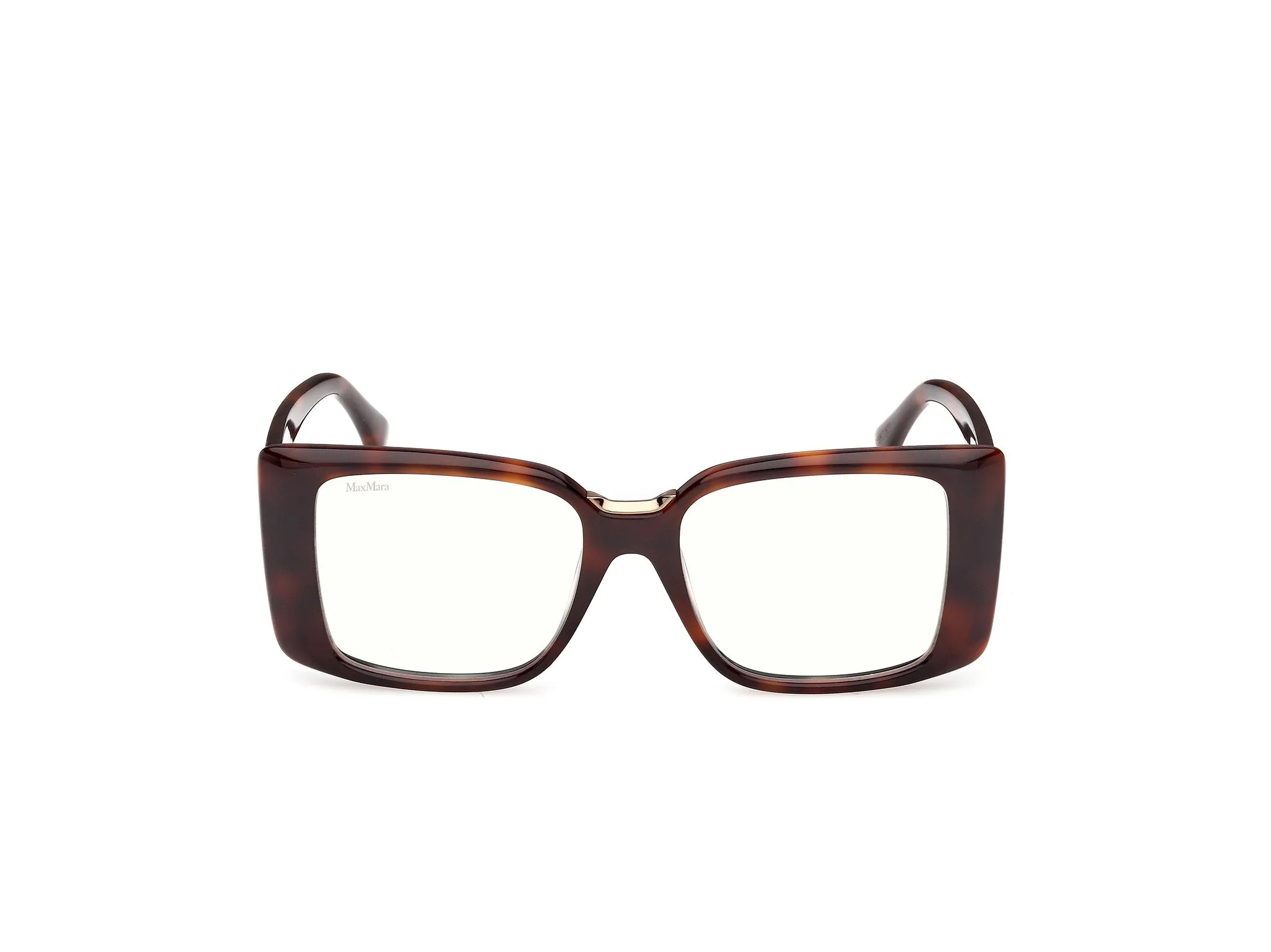 Max Mara MM5231-B 052 Montature da vista Acetato Havana Squadrata Normale - immagine 2