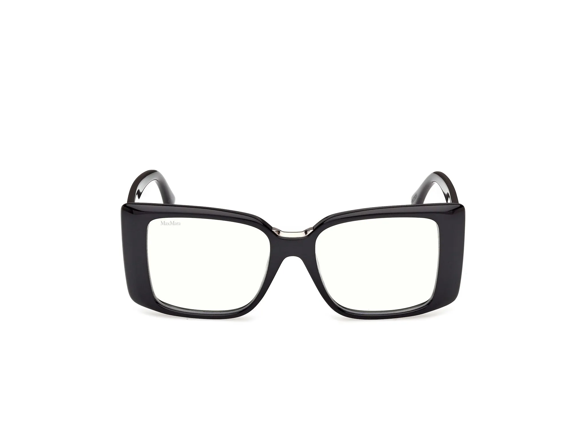 Max Mara MM5231-B 001 Montature da vista Acetato Nero Squadrata Normale - immagine 2