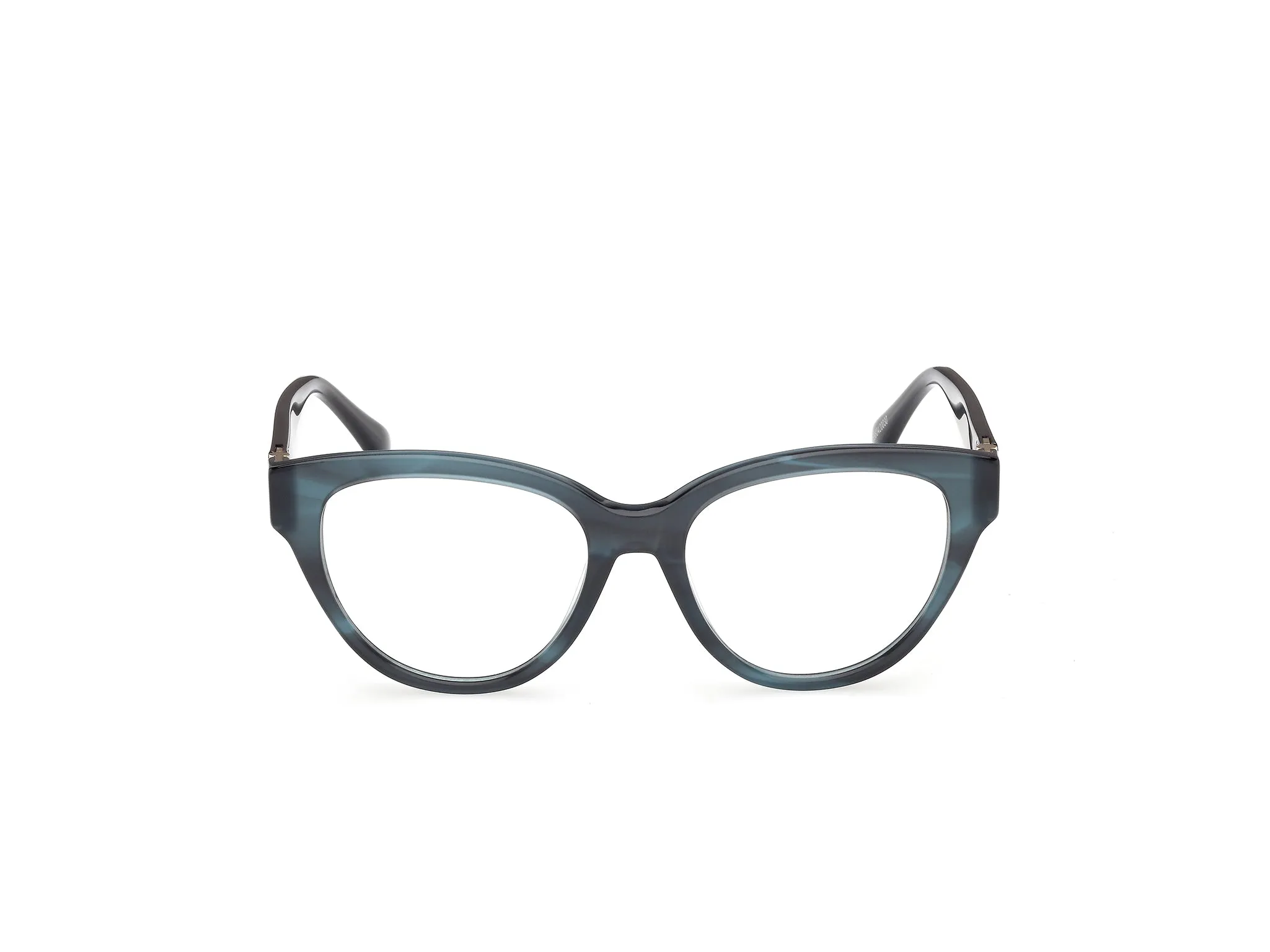 Max Mara MM5230 064 Montature da vista Acetato Marrone Rotonda Normale - immagine 2