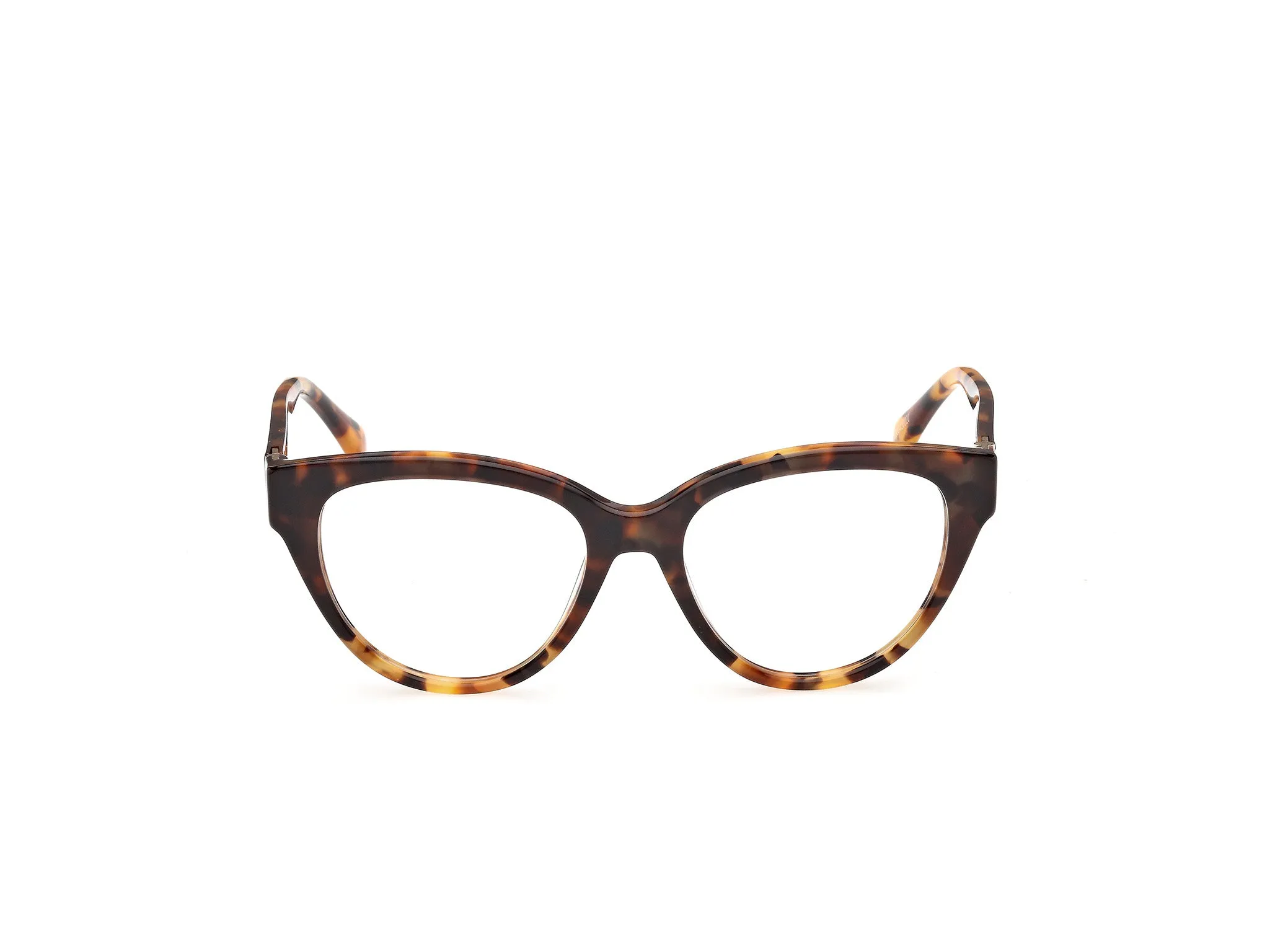 Max Mara MM5230 056 Montature da vista Acetato Havana Rotonda Normale - immagine 2