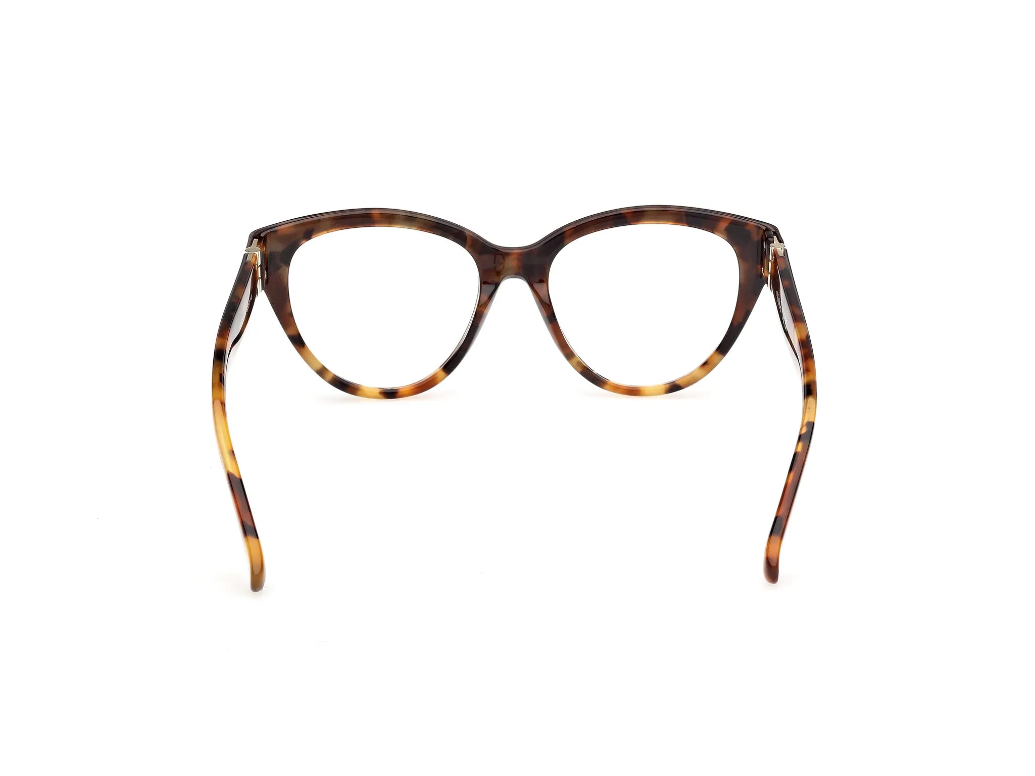 Max Mara MM5230 056 Montature da vista Acetato Havana Rotonda Normale - immagine 4